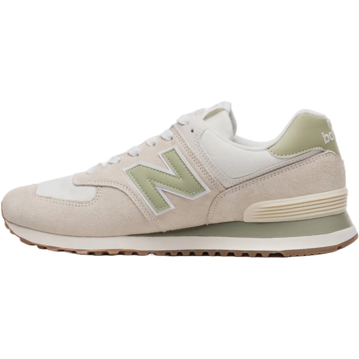 Tênis New Balance 574 Feminino Creme 2