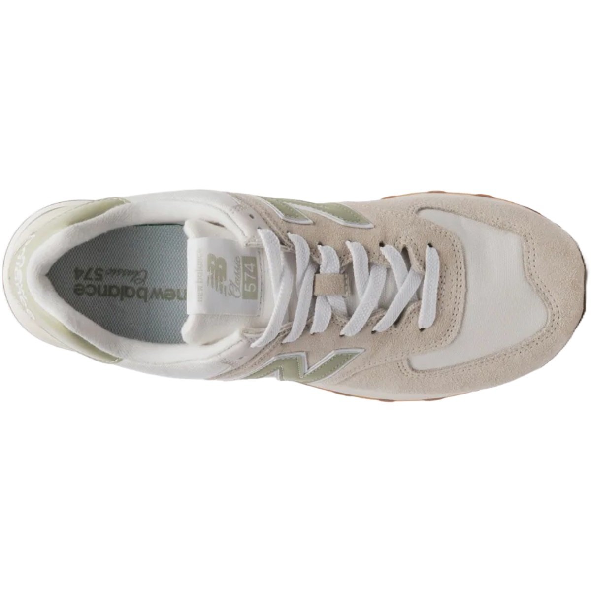 Tênis New Balance 574 Feminino Creme 3