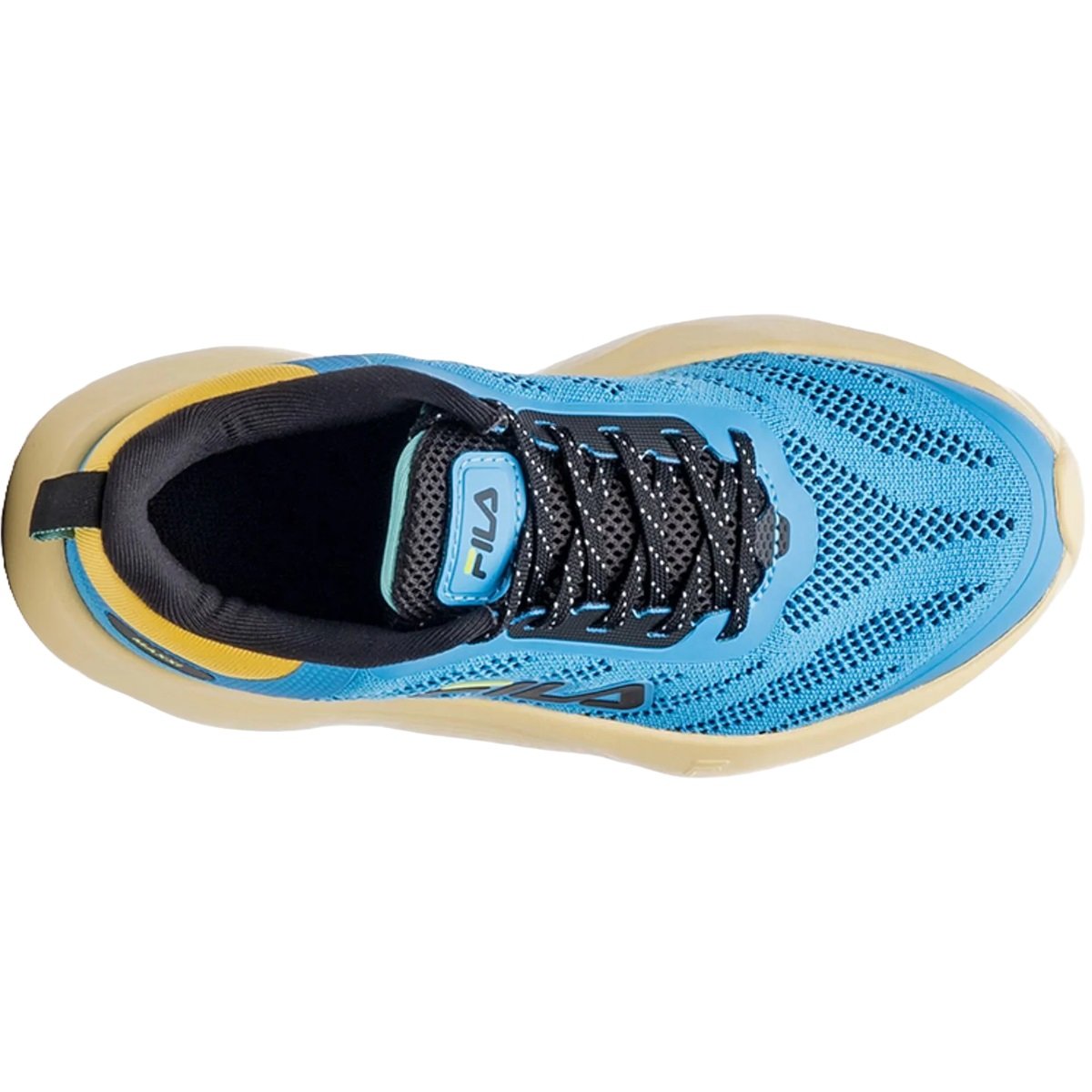 Tênis Fila Maxxi Infantil Azul/Amarelo 4