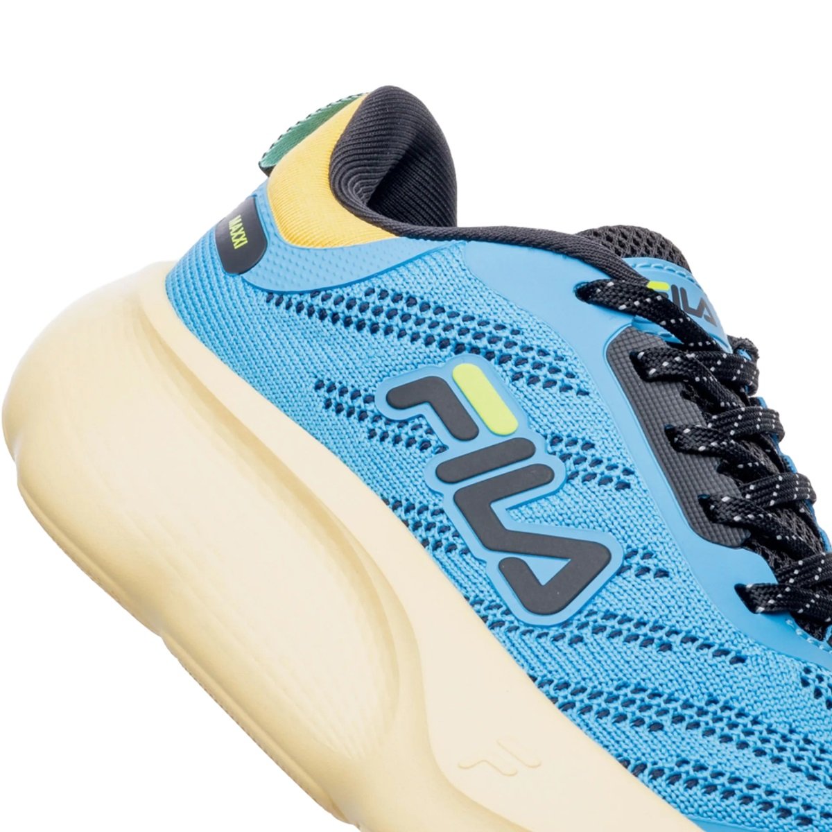 Tênis Fila Maxxi Infantil Azul/Amarelo 6