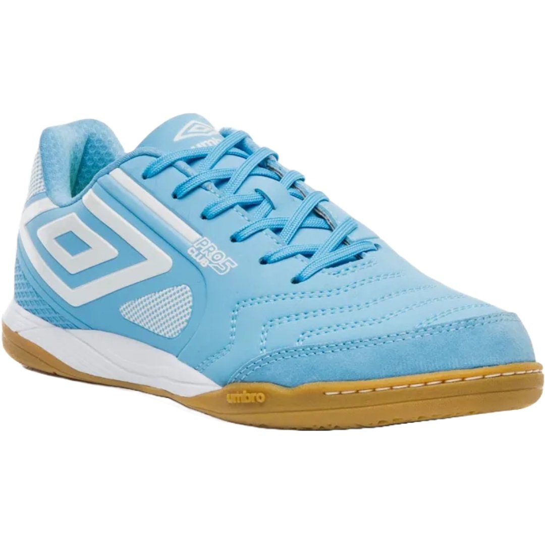 Chuteira Futsal Umbro Pro 5 Bump Club Masculino Azul 3