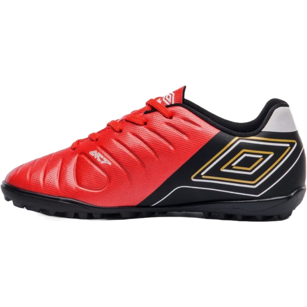 Chuteira Society Umbro Fifty VI Infantil Laranja 2