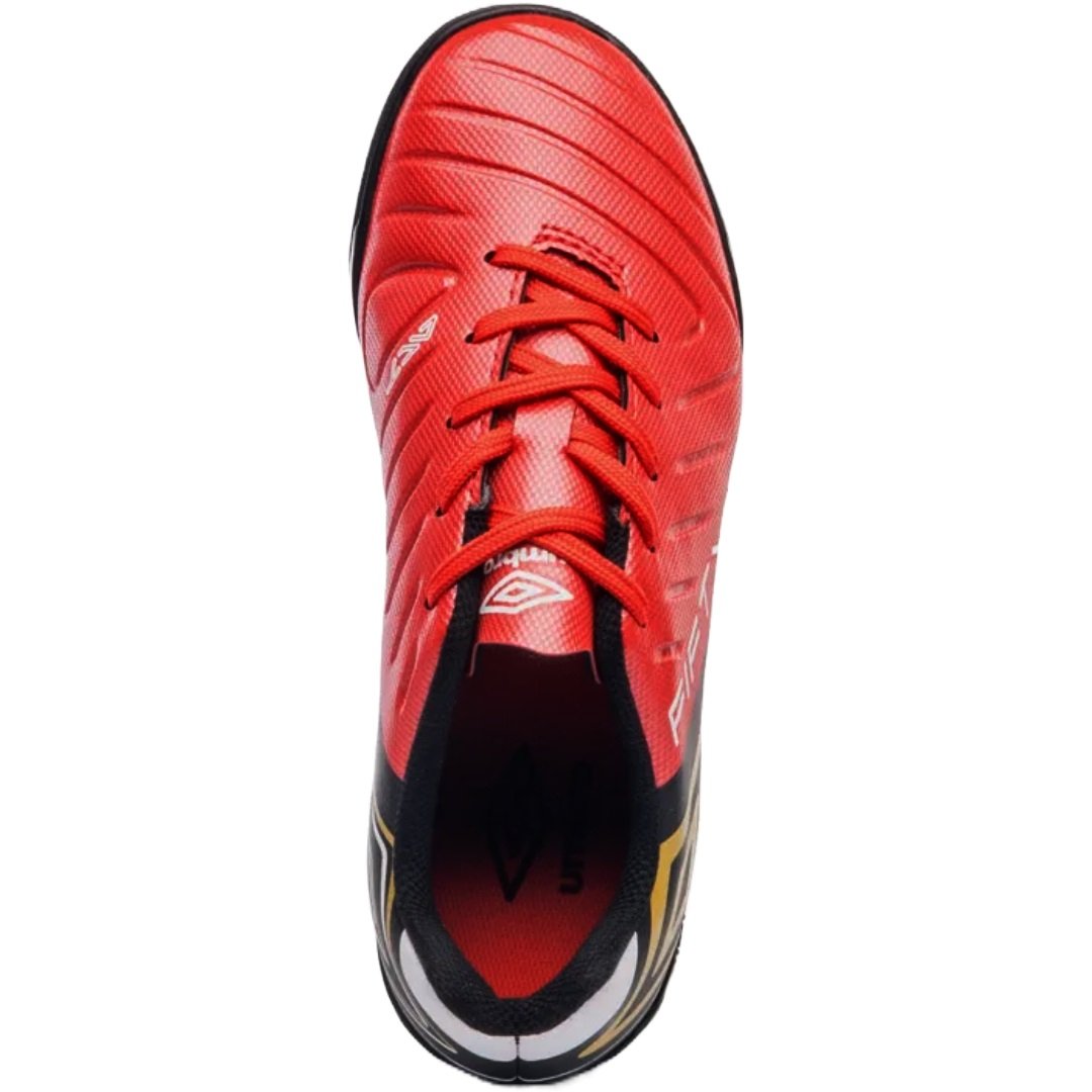 Chuteira Society Umbro Fifty VI Infantil Laranja 4