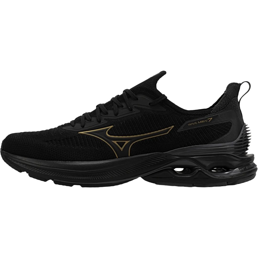 Tênis Mizuno Wave Mirai 7 Masculino Preto 5