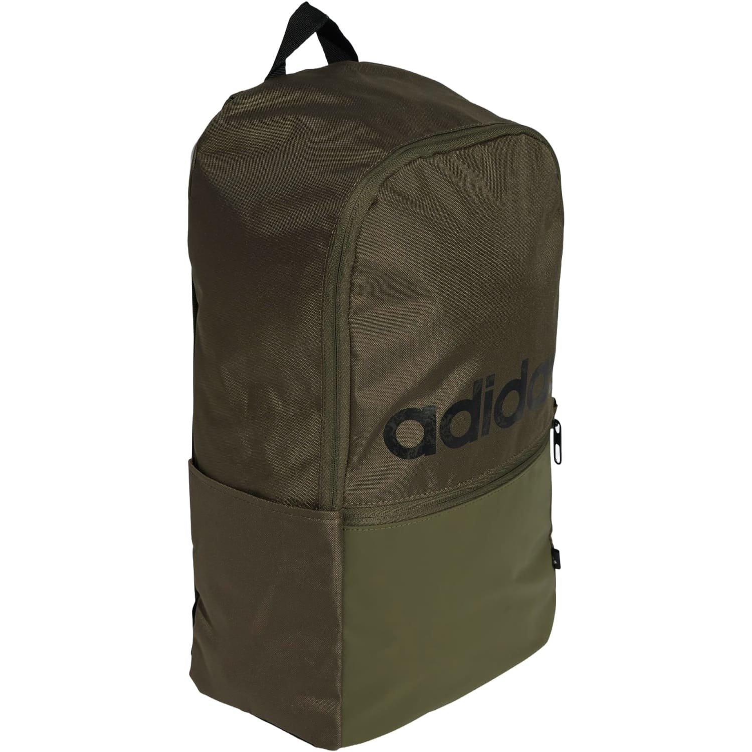 Mochila Adidas Classica Logo Linear Unissex Verde Musgo 2
