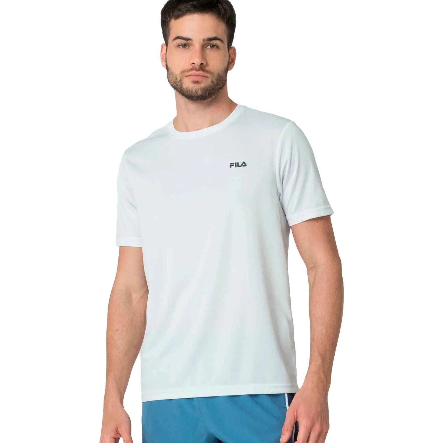Camiseta Fila Myler Masculino Branco 1