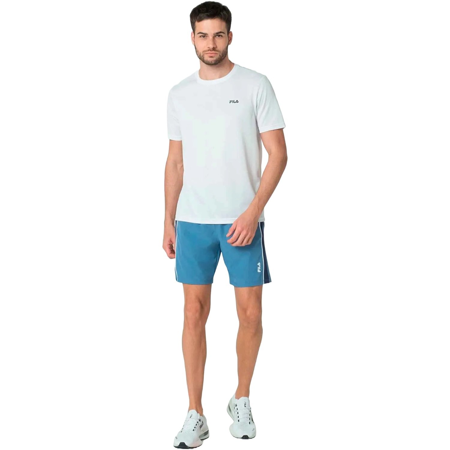 Camiseta Fila Myler Masculino Branco 3