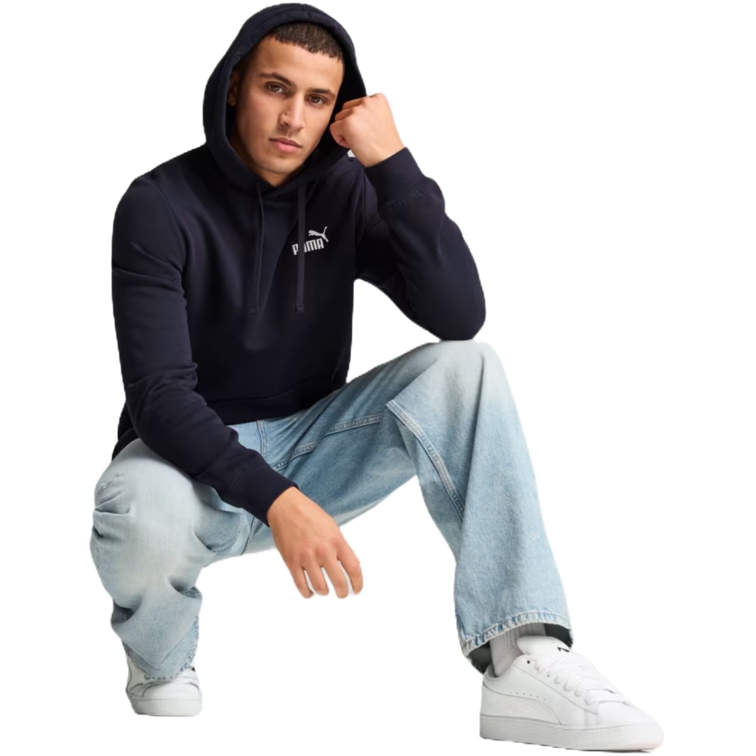 Moletom Puma Small No. 1 Masculino Preto 3