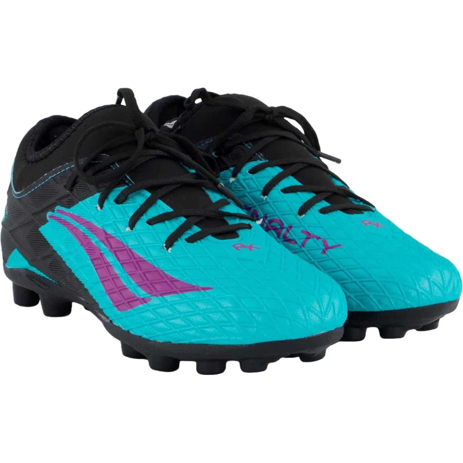 Chuteira Campo Penalty RX Locker Infantil Azul/Preto 2