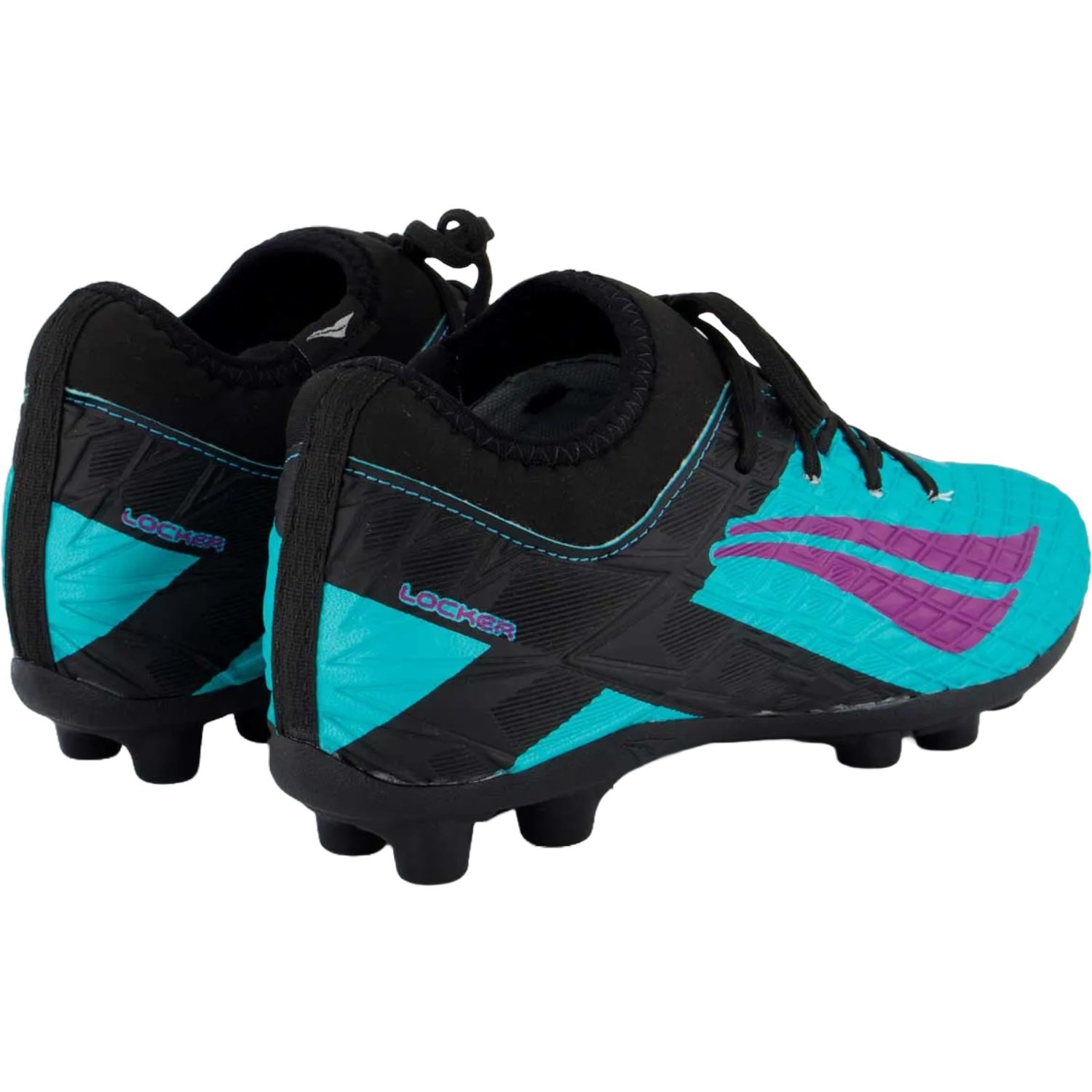 Chuteira Campo Penalty RX Locker Infantil Azul/Preto 3