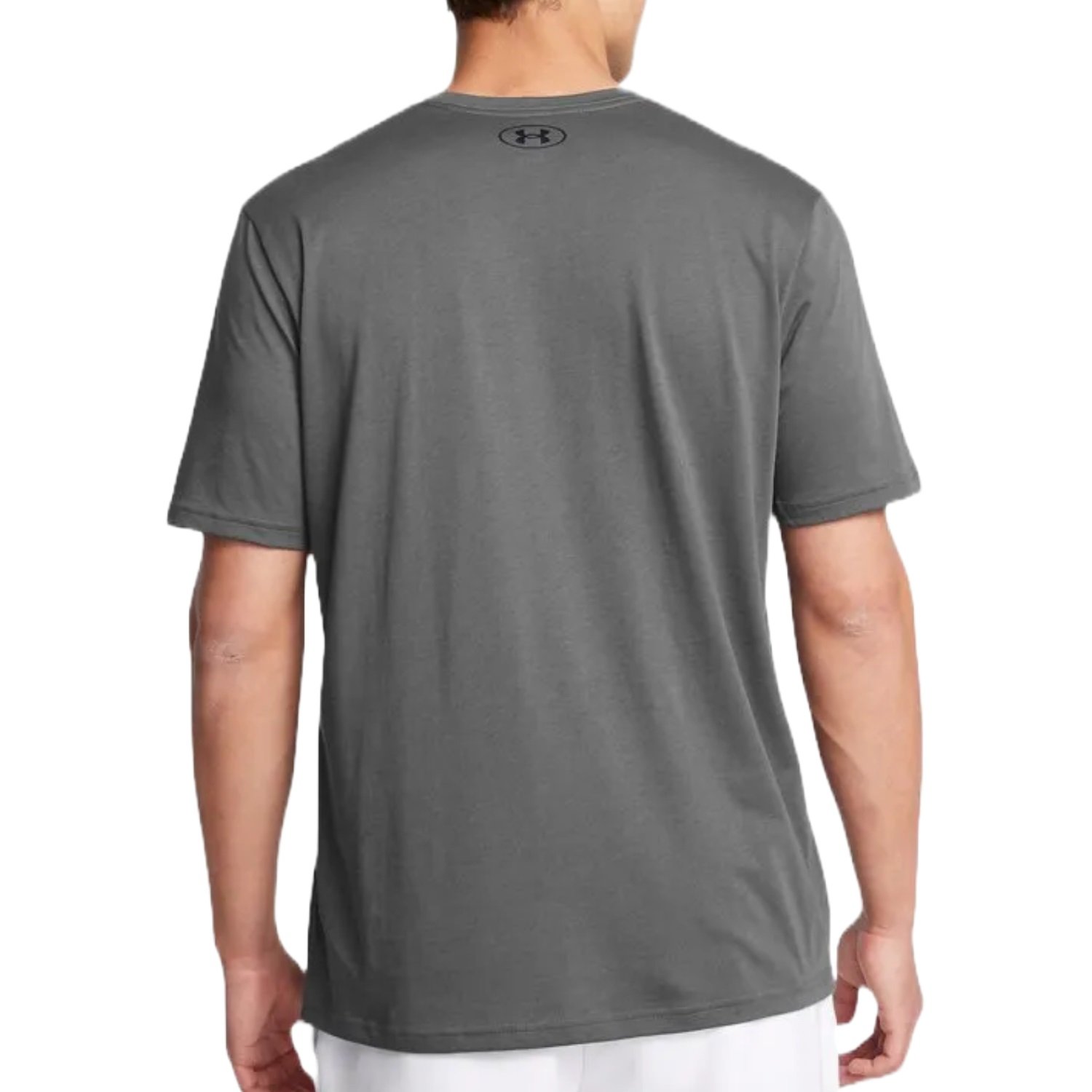 Camiseta Under Armour Sportstyle Left Chest Masculino Cinza 6