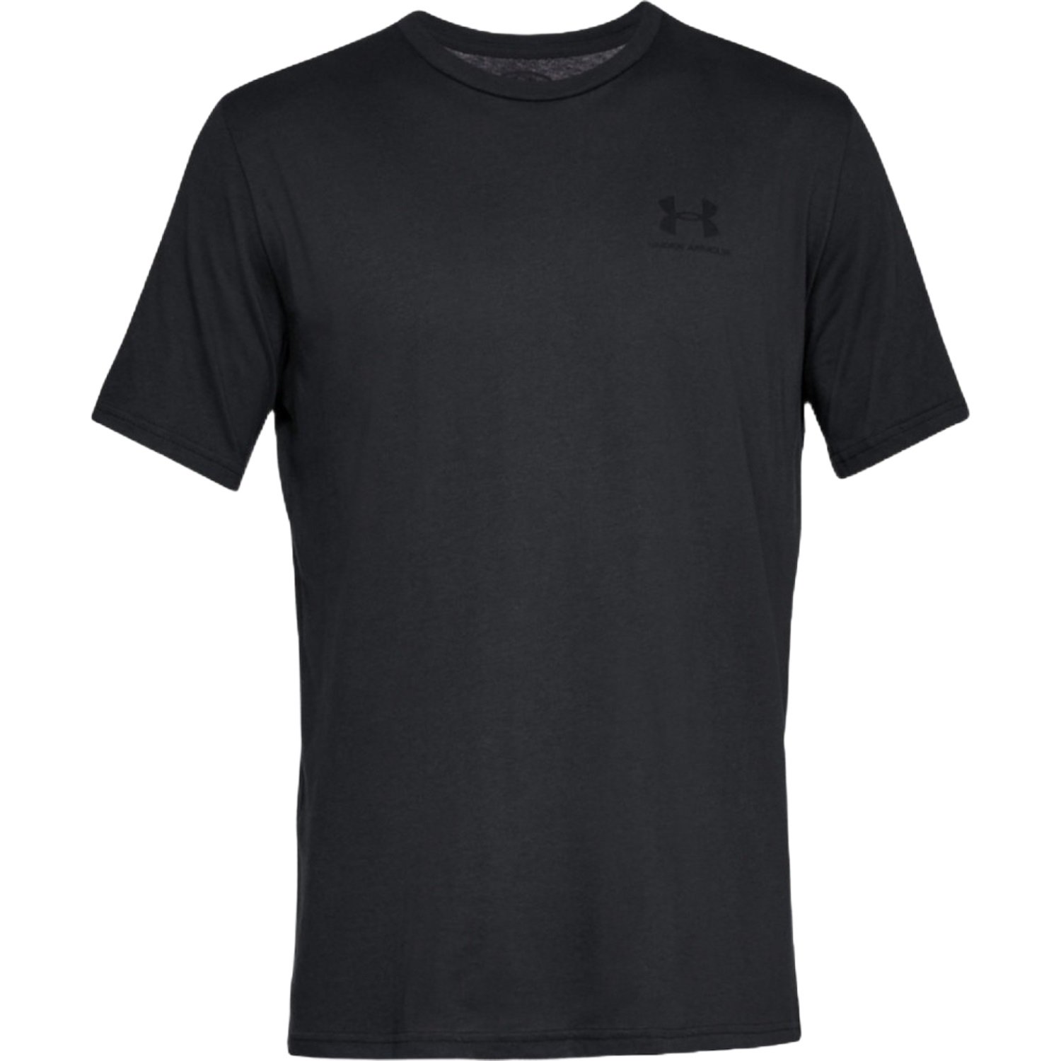 Camiseta Under Armour Sportstyle Left Chest Masculino Cinza Escuro 1