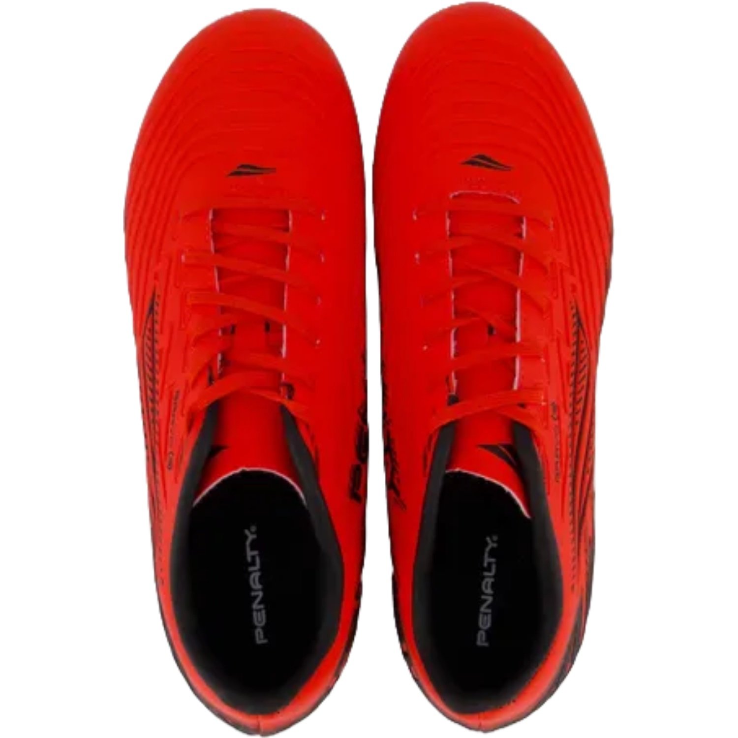 Chuteira Campo Penalty Bravo Y-3.0 Infantil Laranja/Preto 4