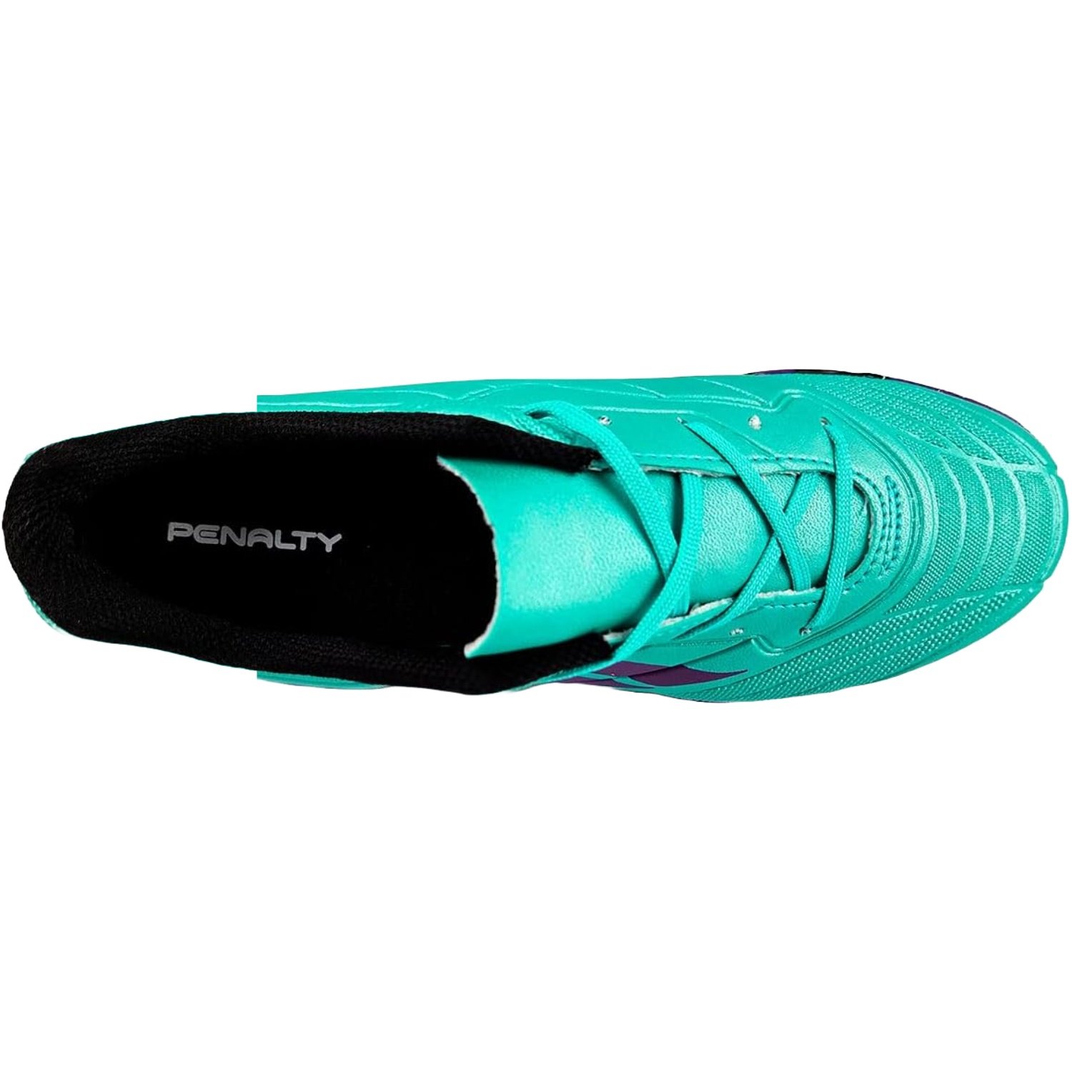 Chuteira Futsal Penalty Matis XXI Infantil Verde/Roxo 3