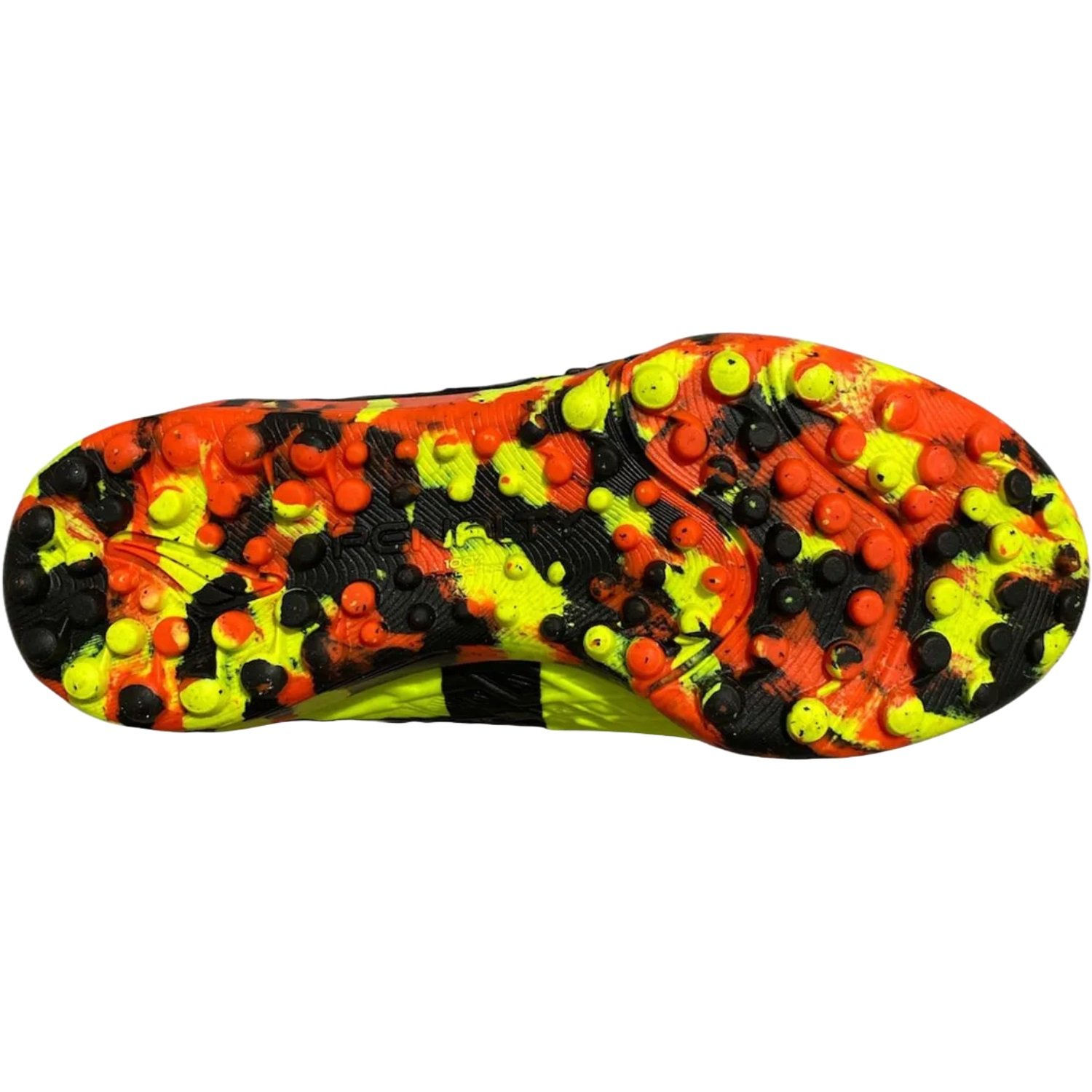 Chuteira Society Penalty RX Locker Y-3 Infantil Amarelo/Laranja/Preto 5