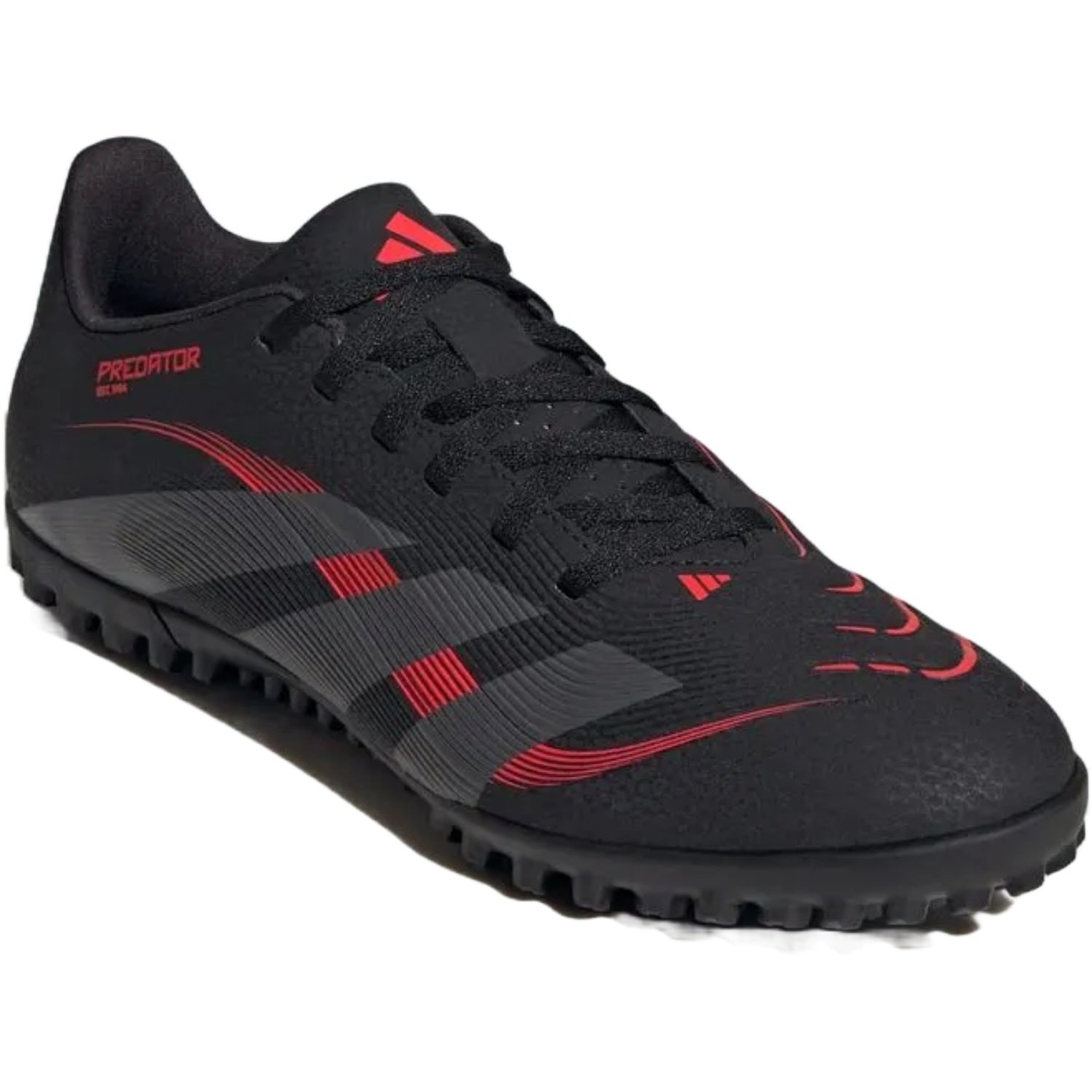 Chuteira Society Adidas Predator Club Masculino Preto/Vermelho 4