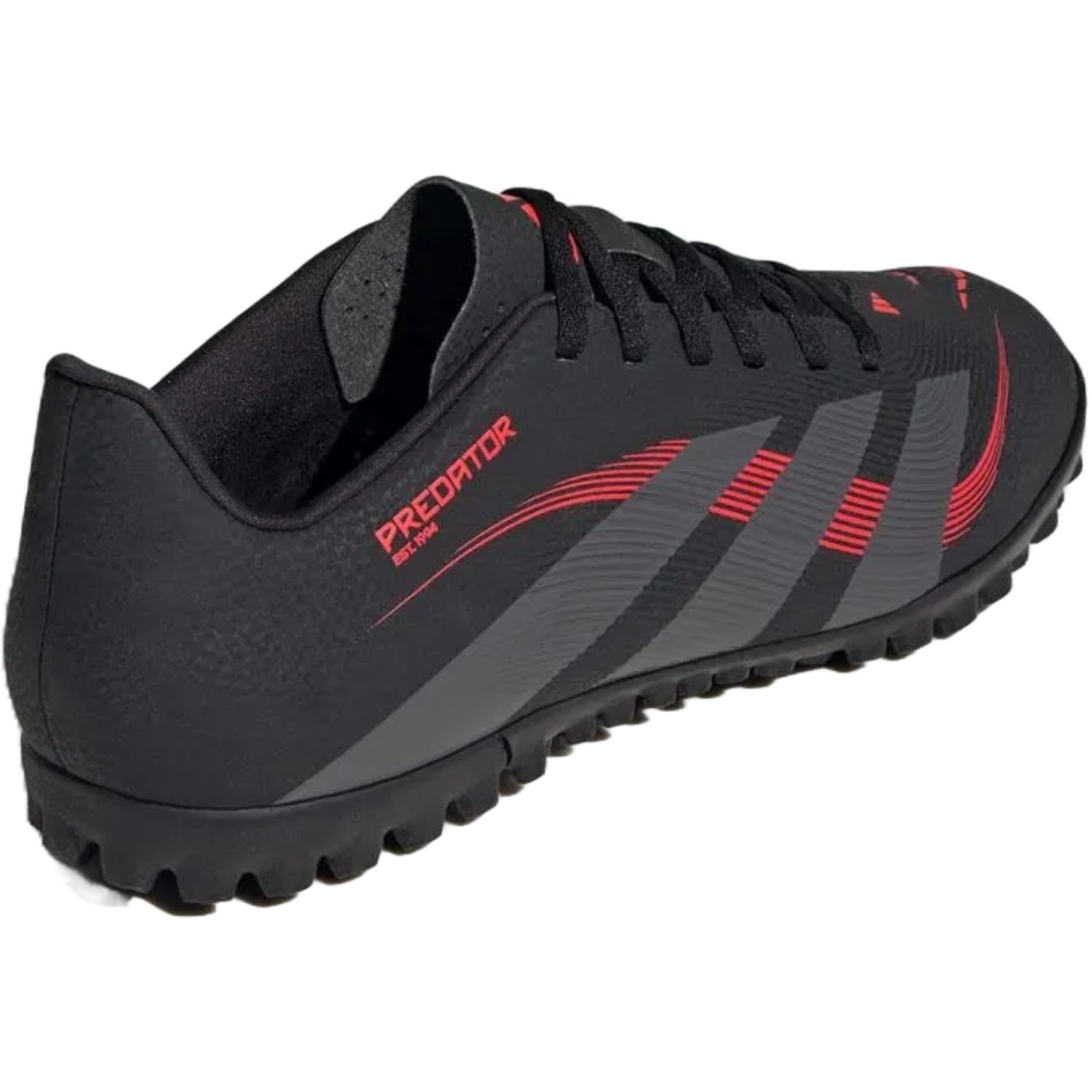 Chuteira Society Adidas Predator Club Masculino Preto/Vermelho 7