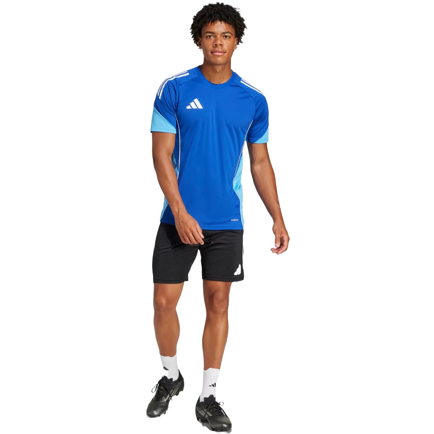 Bermuda Adidas Treino Tiro 25 Masculino Preto 4