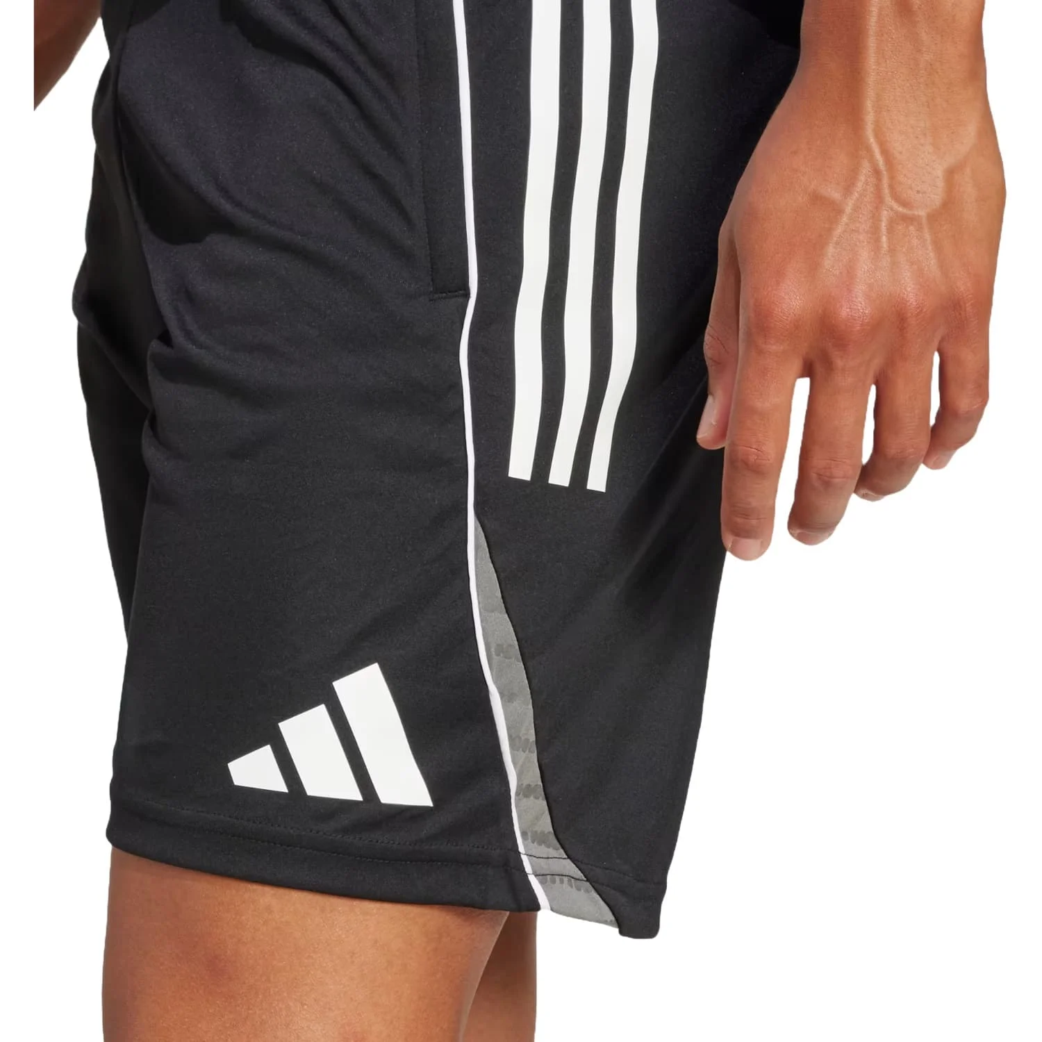 Bermuda Adidas Treino Tiro 25 Masculino Preto 5