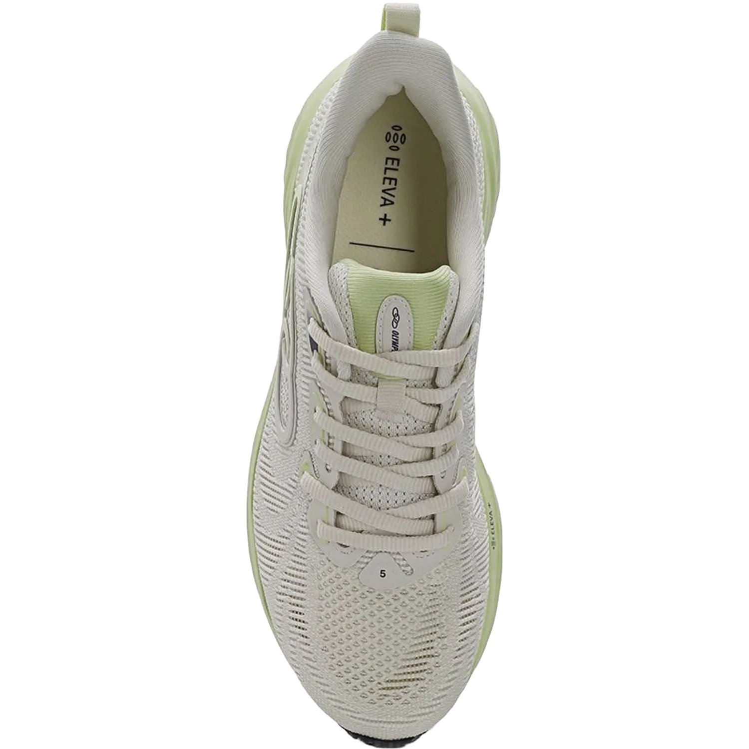 Tênis Olympikus Swift 5 Feminino Branco e Amarelo Branco/Amarelo 4