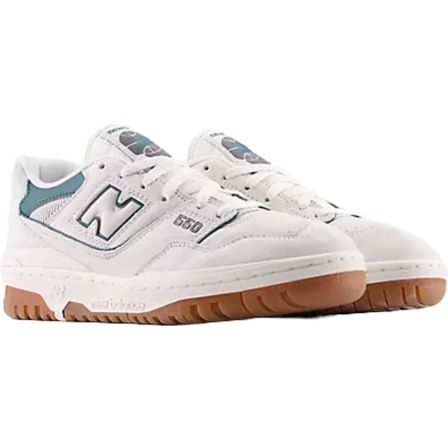 Tênis New Balance 550 Feminino Branco/Verde 2