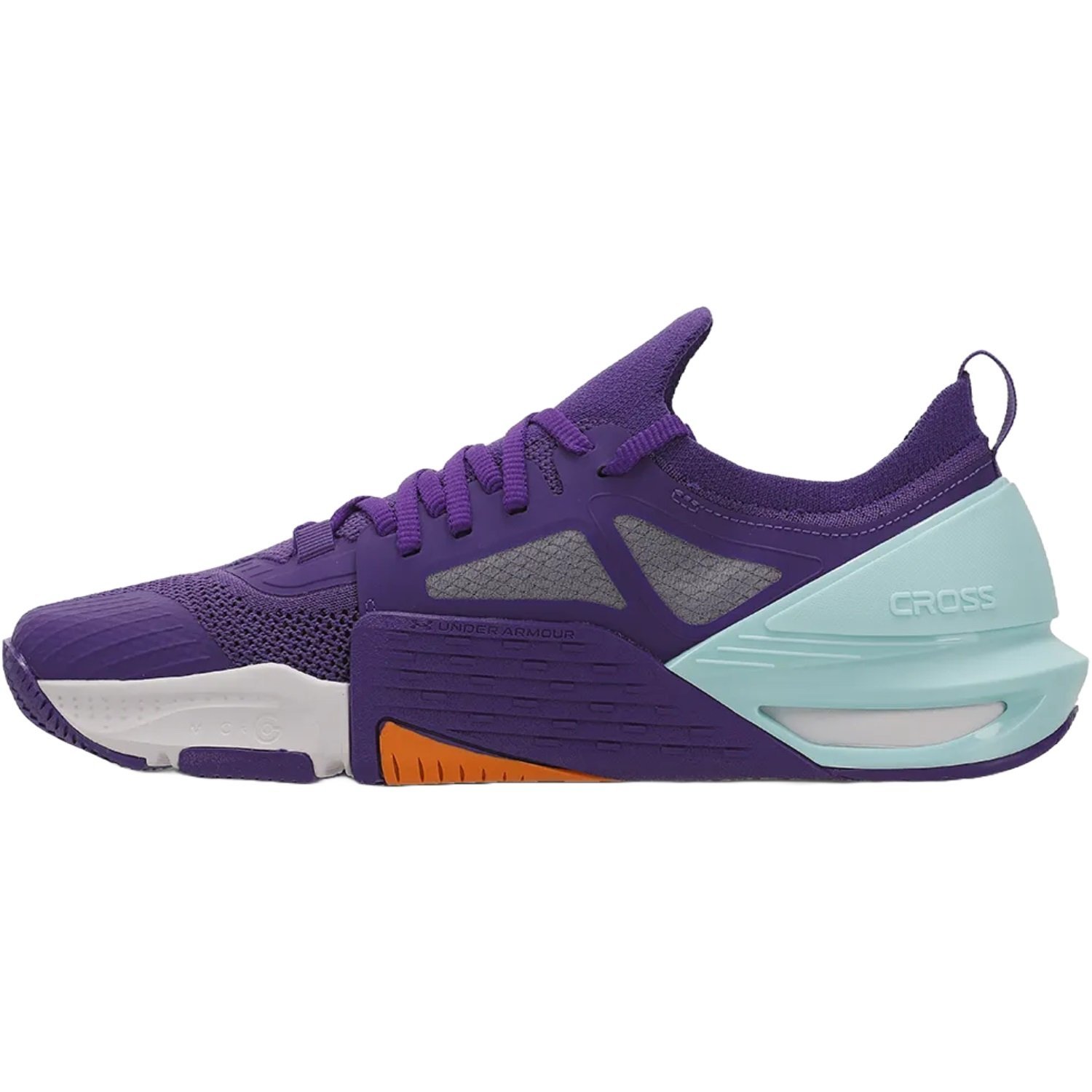 Tênis Under Armour Tribase Cross 2 Feminino Roxo/Verde 2