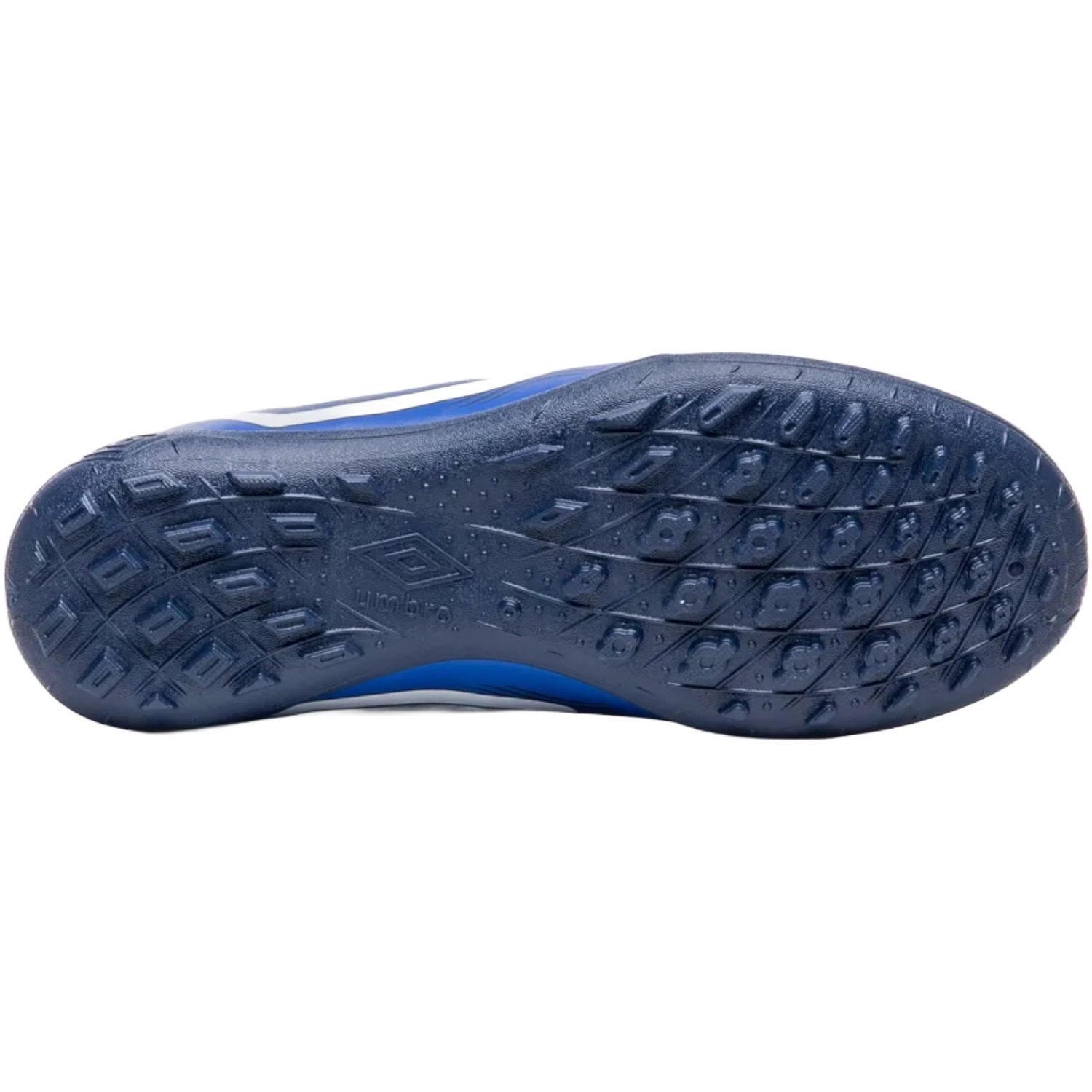 Chuteira Society Umbro X-Diamond Infantil Azul/Branco 3