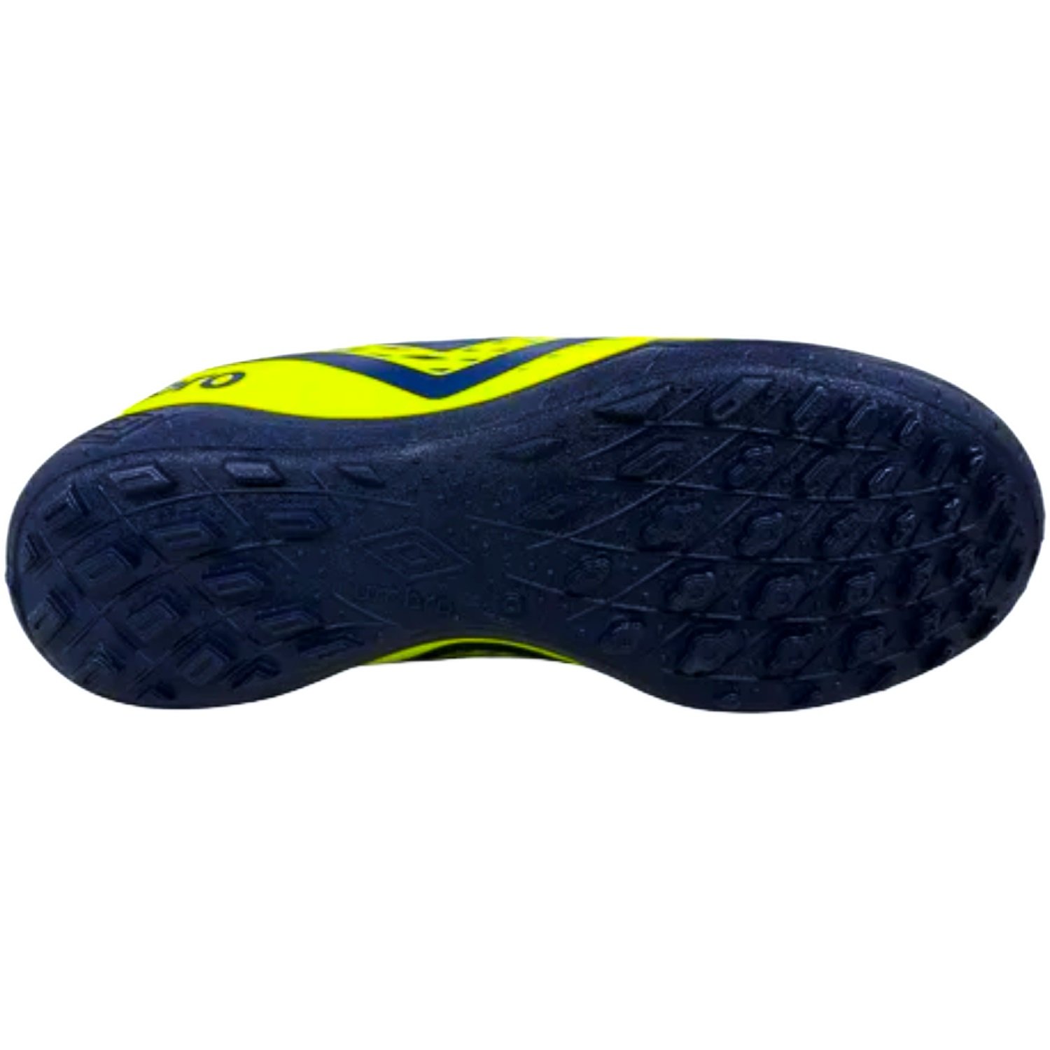 Chuteira Society Umbro X-Diamond Infantil Amarelo/Azul 3