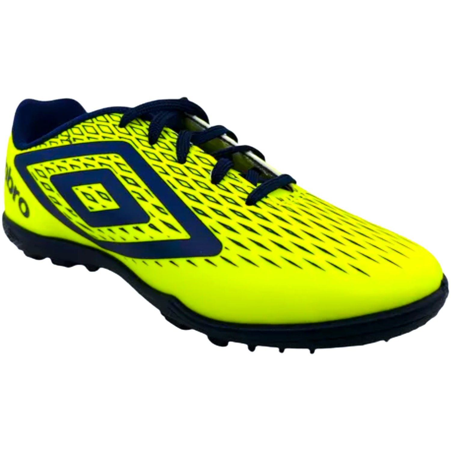 Chuteira Society Umbro X-Diamond Infantil Amarelo/Azul 4