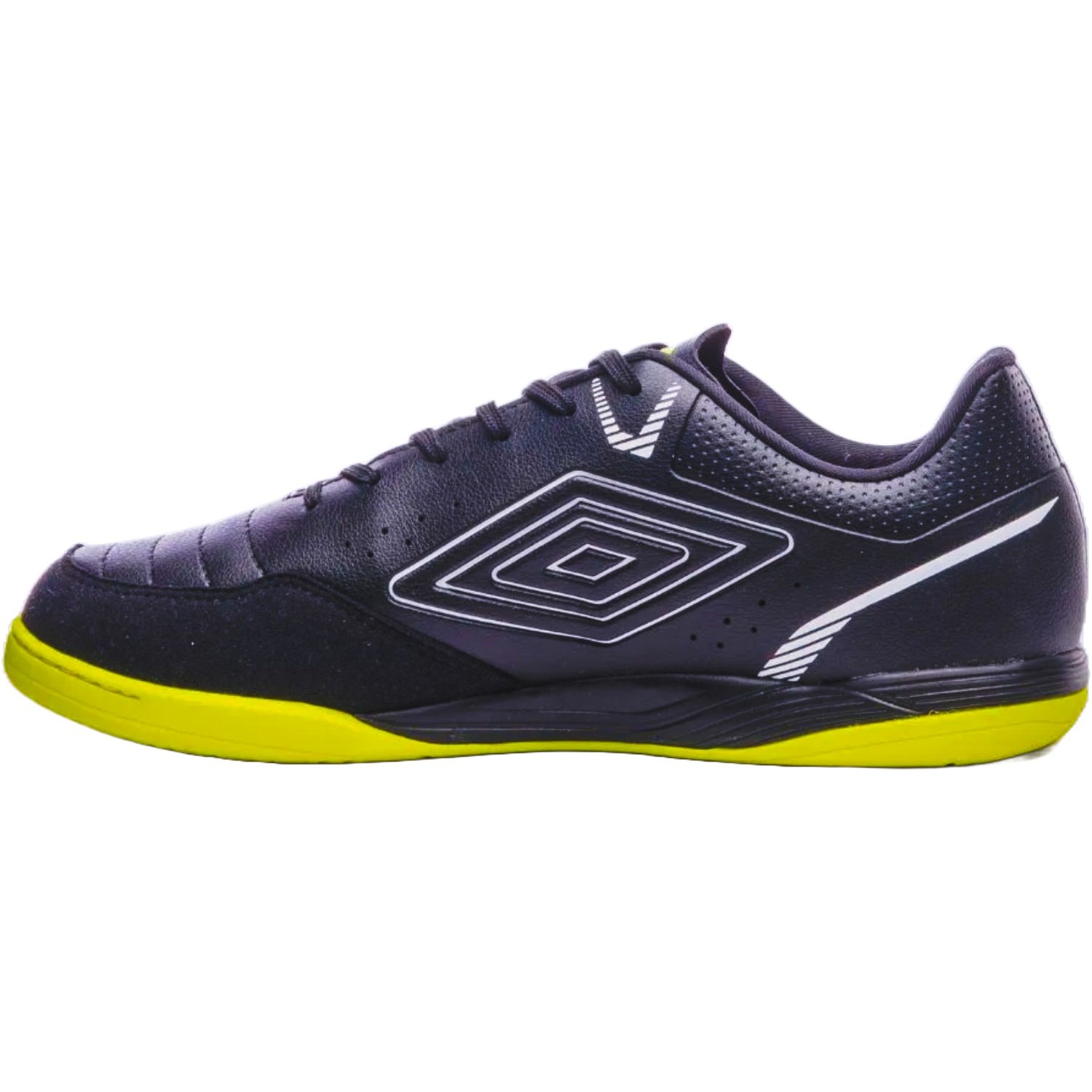 Chuteira Futsal Umbro Neo-Comfort Masculino Preto/Amarelo 2