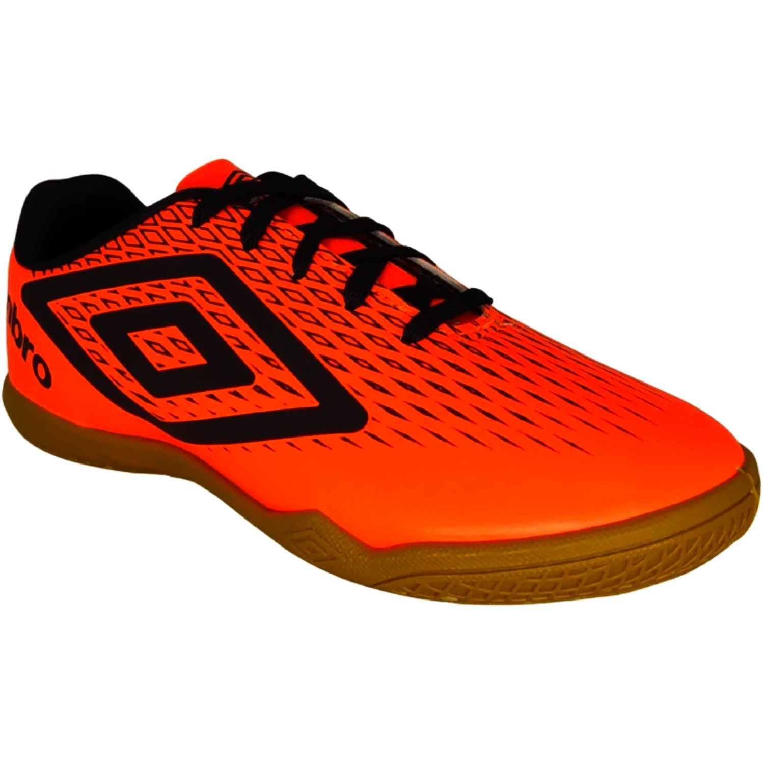 Chuteira Futsal Umbro X-Diamond Infantil Laranja/Preto 2