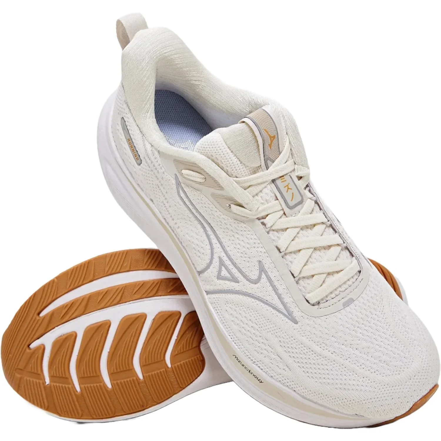 Tênis Mizuno Base Prime Unissex Branco/Bege 5