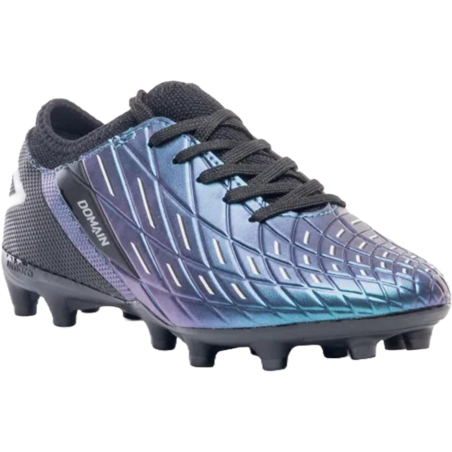 Chuteira Campo Umbro Domain Infantil Azul/Preto 3