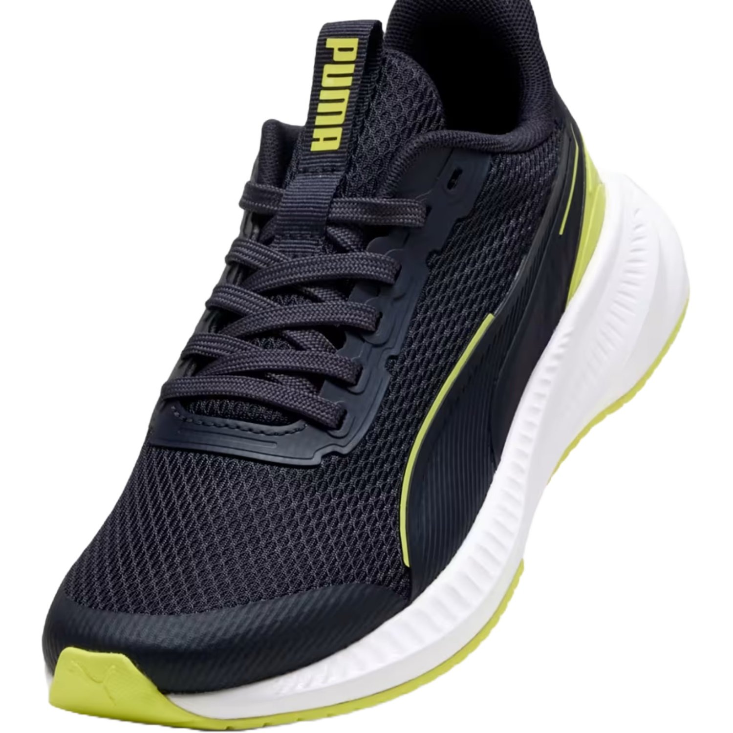 Tênis Puma Flyer Lite Infantil Azul/Amarelo 3