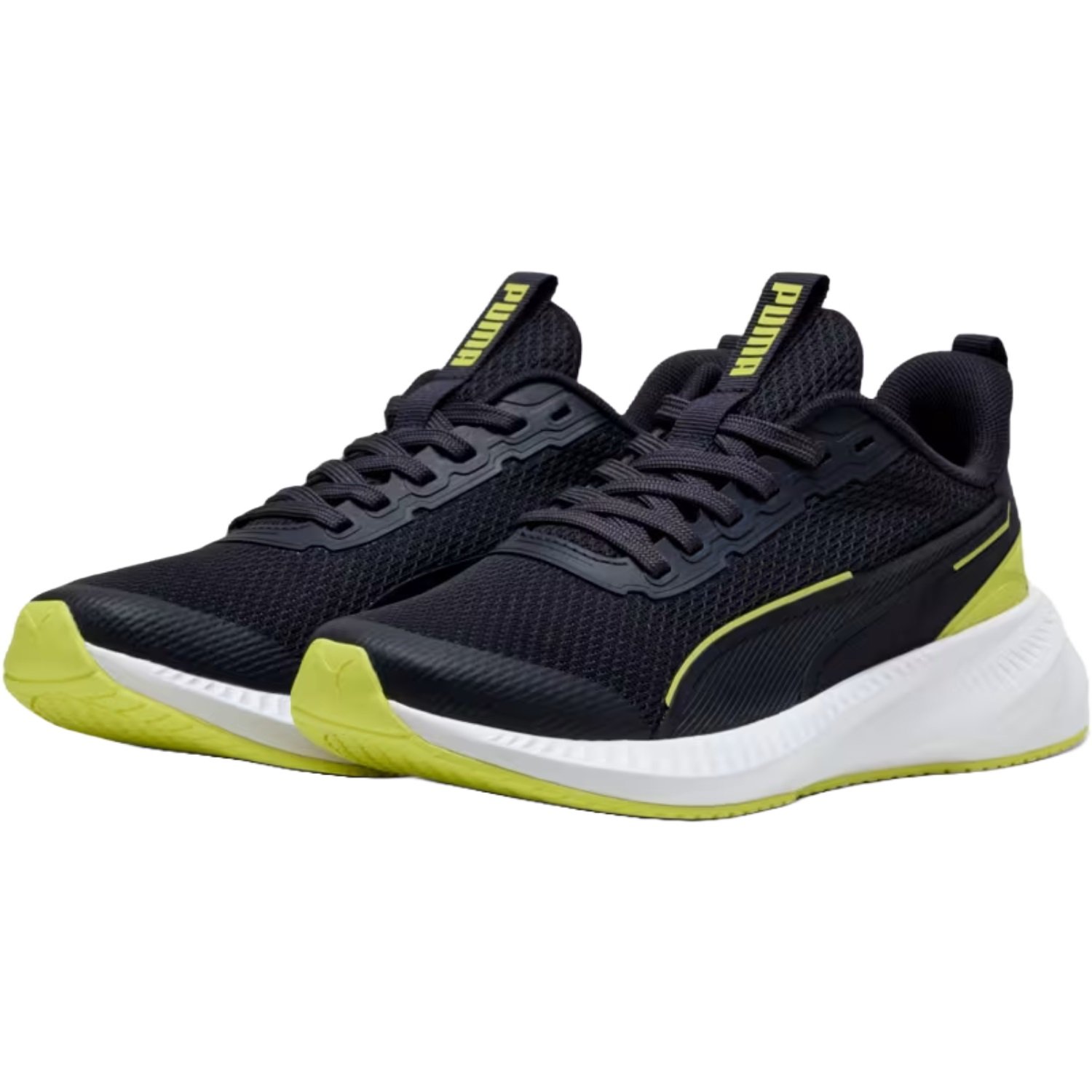 Tênis Puma Flyer Lite Infantil Azul/Amarelo 4