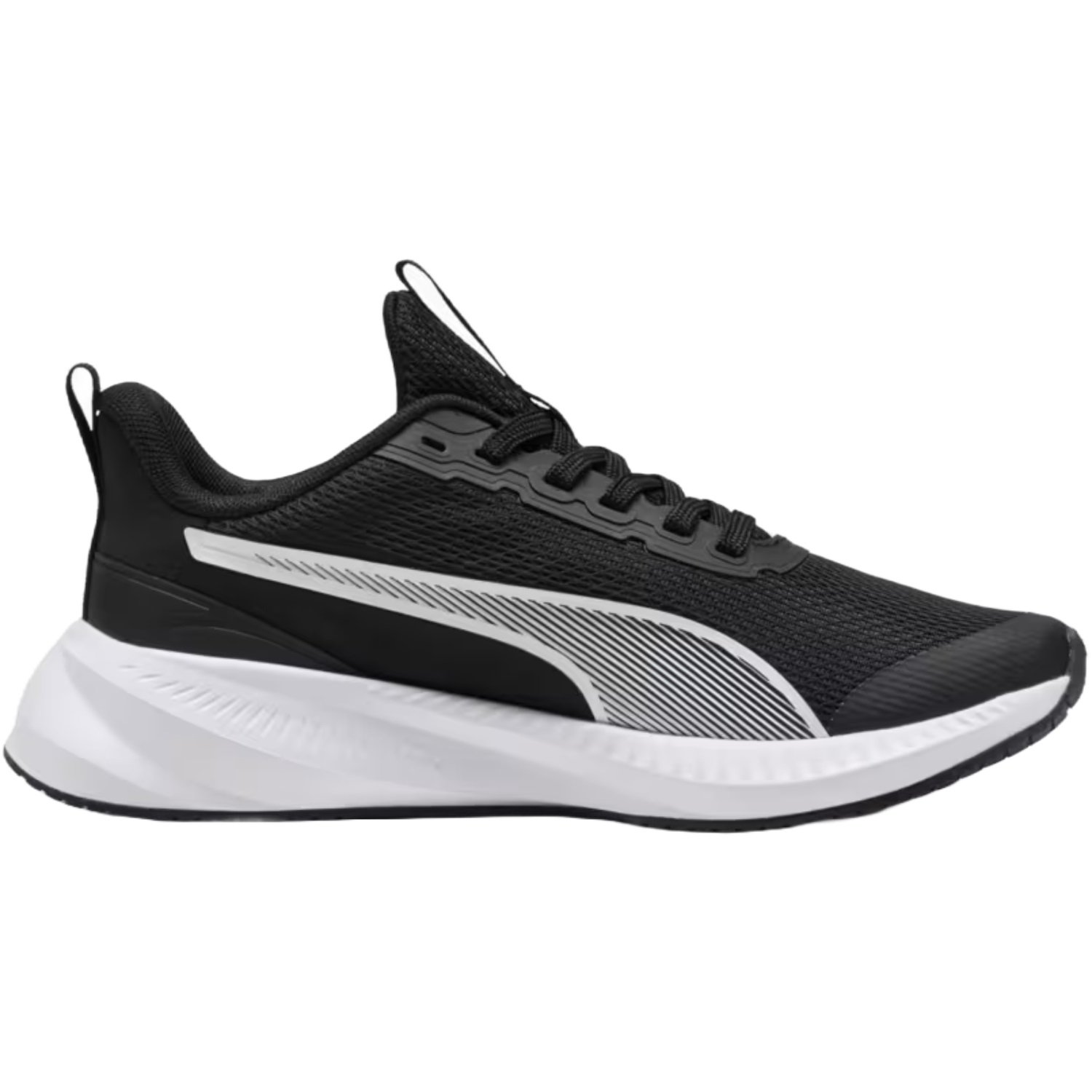 Tênis Puma Flyer Lite Infantil Branco/Preto 2