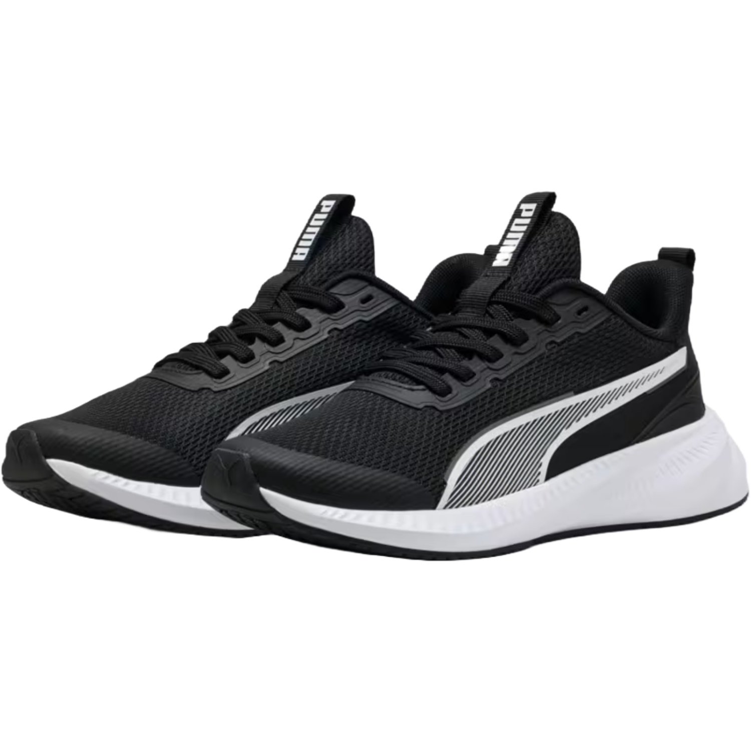 Tênis Puma Flyer Lite Infantil Branco/Preto 3