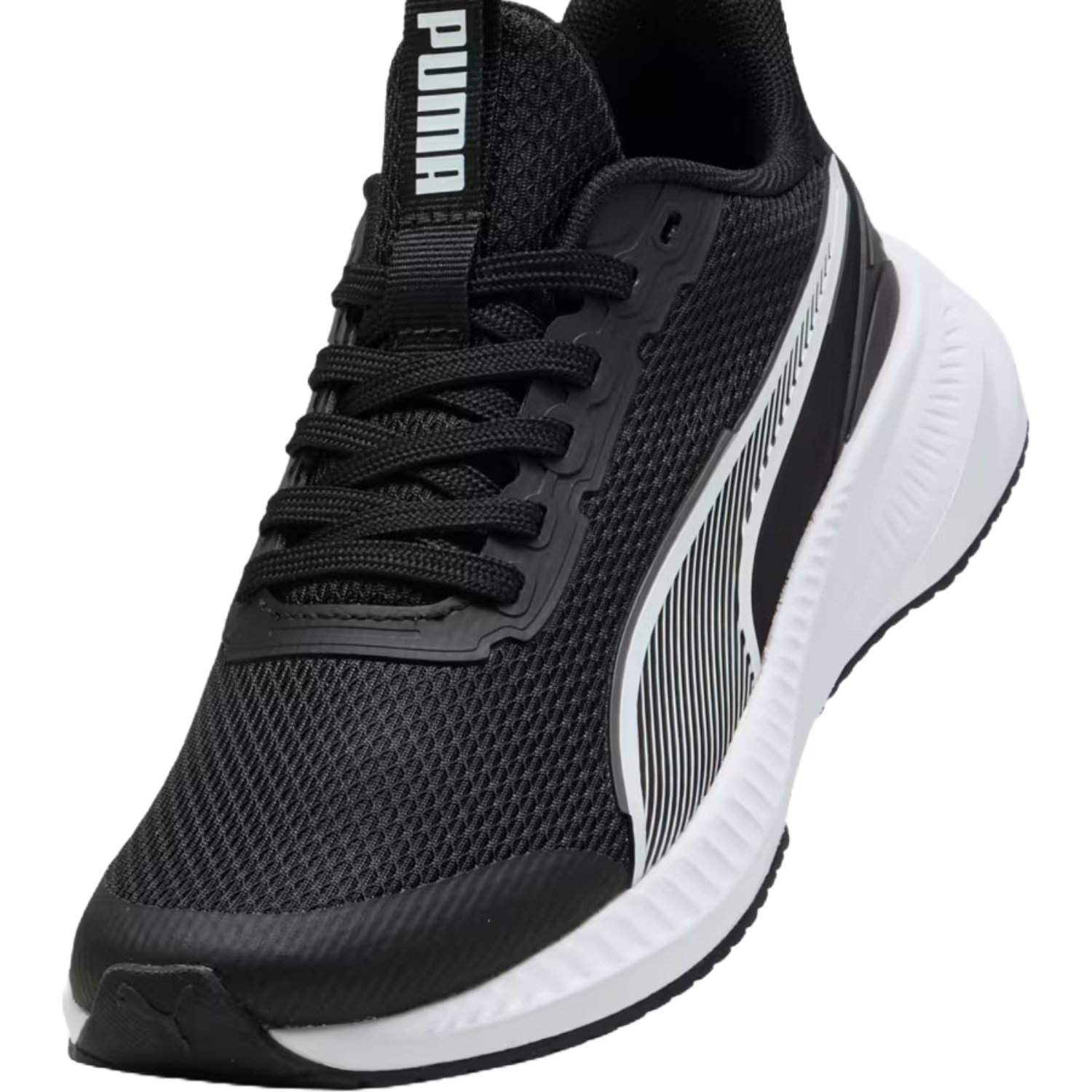 Tênis Puma Flyer Lite Infantil Branco/Preto 5