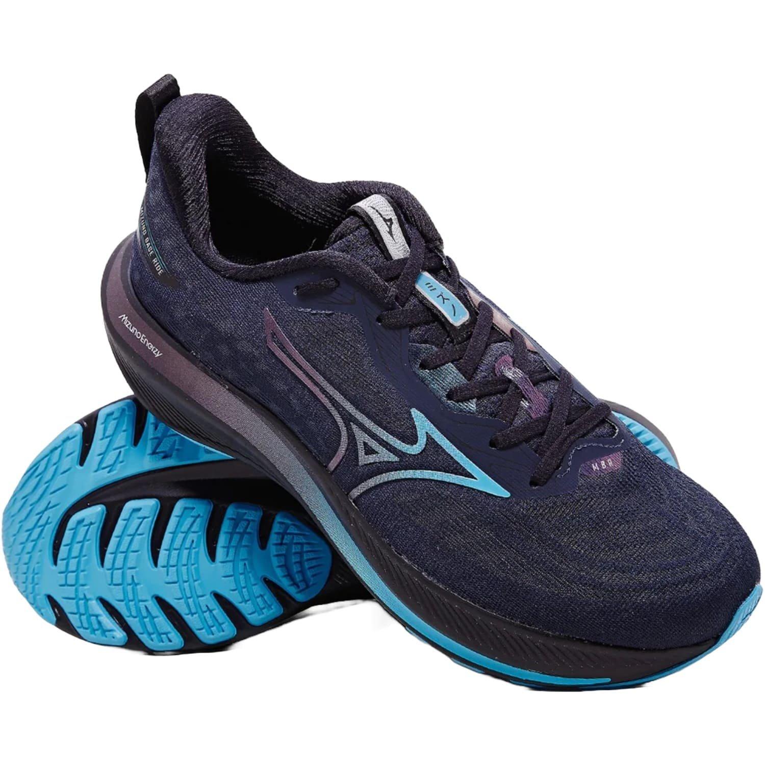 Tênis Mizuno Base Ride Masculino Azul/Preto 3