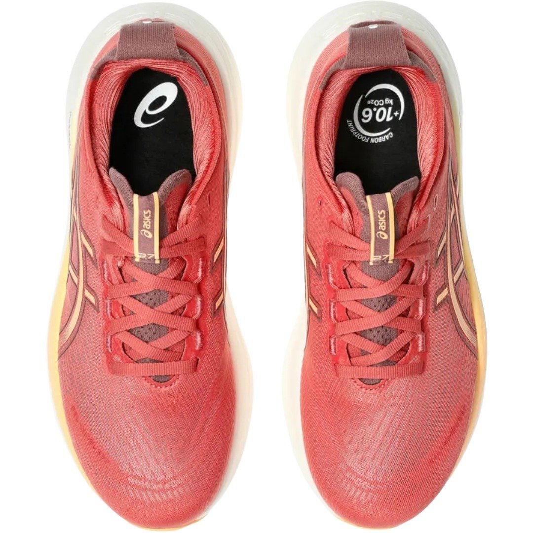 Tênis Asics Gel Nimbus 27 Feminino Laranja 5