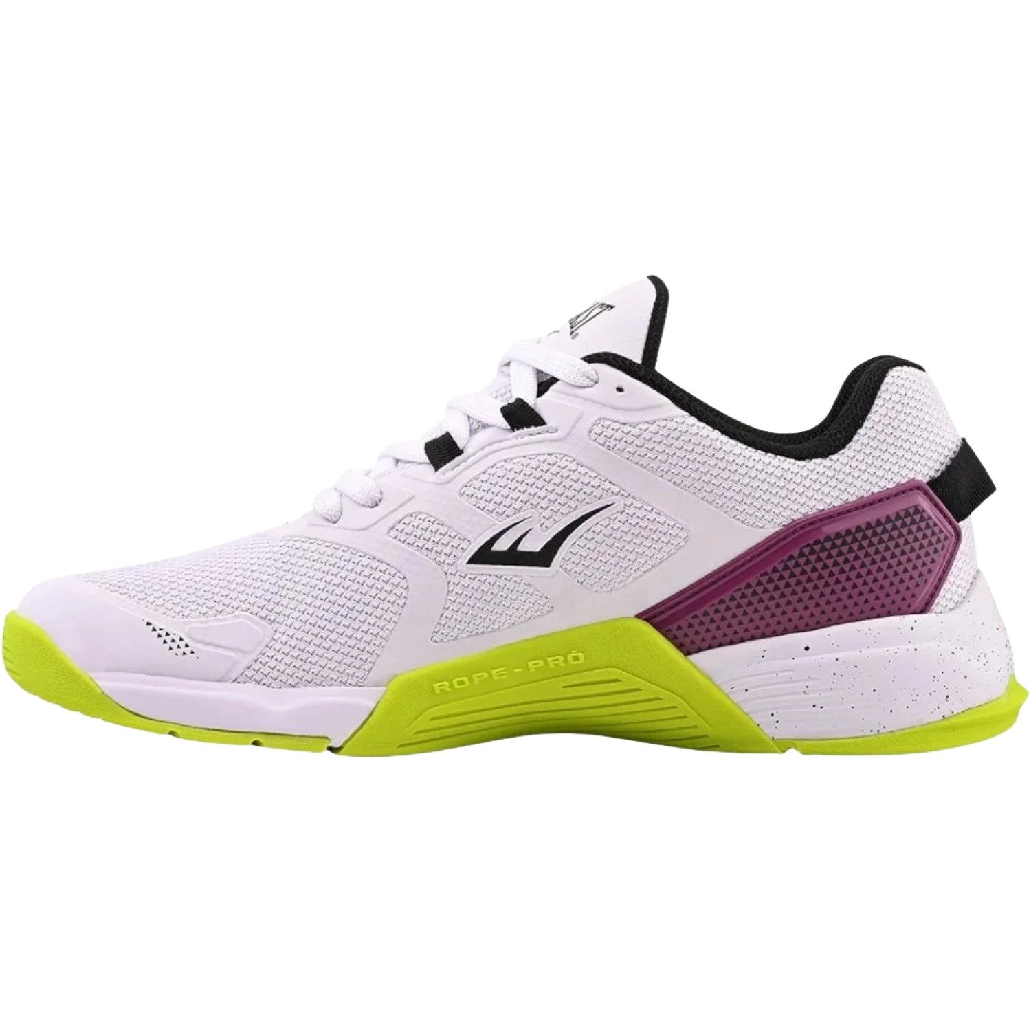 Tênis Everlast Climber Pro 3 Feminino Branco/Roxo/Verde 3