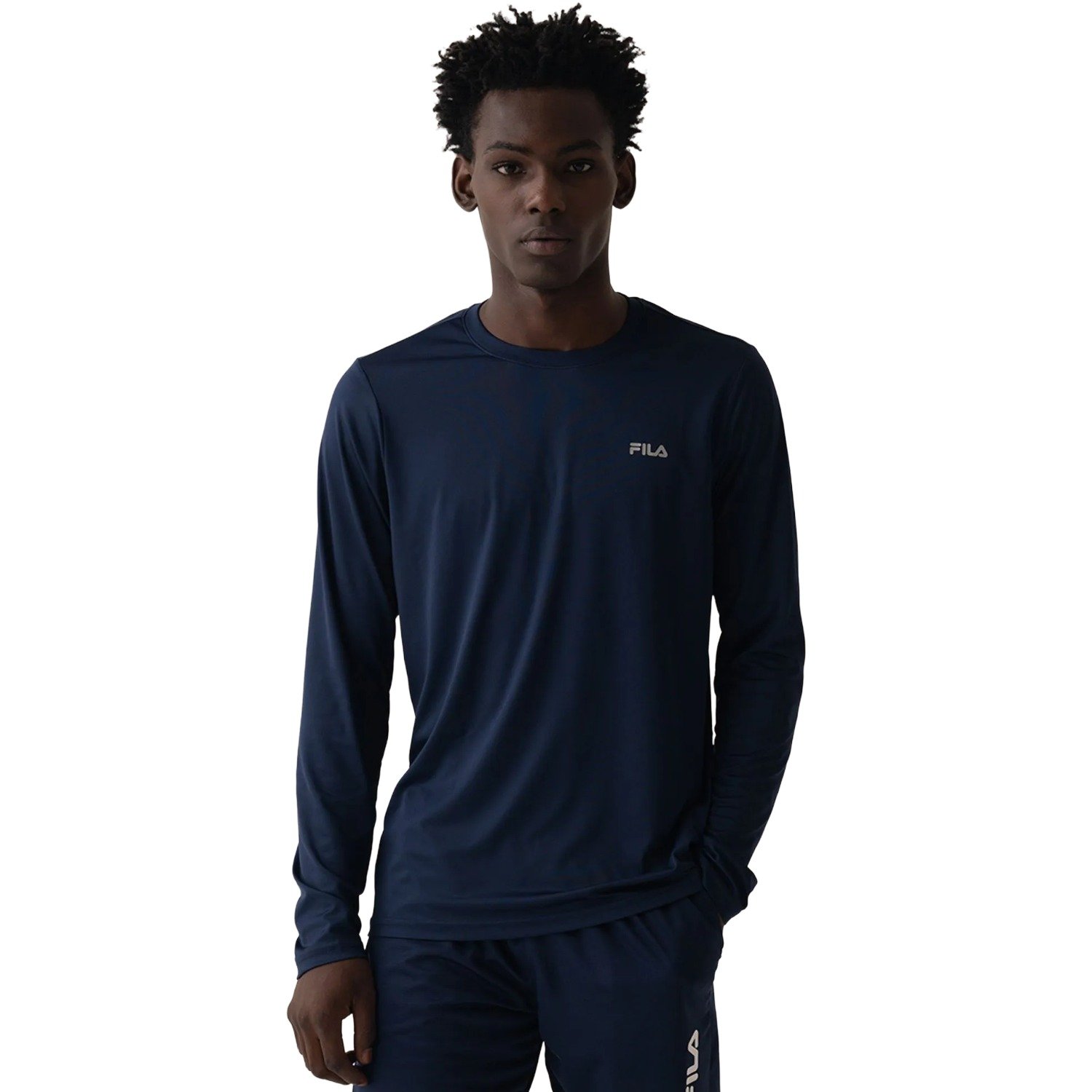 Camiseta Fila Basic Sports M/L Masculino