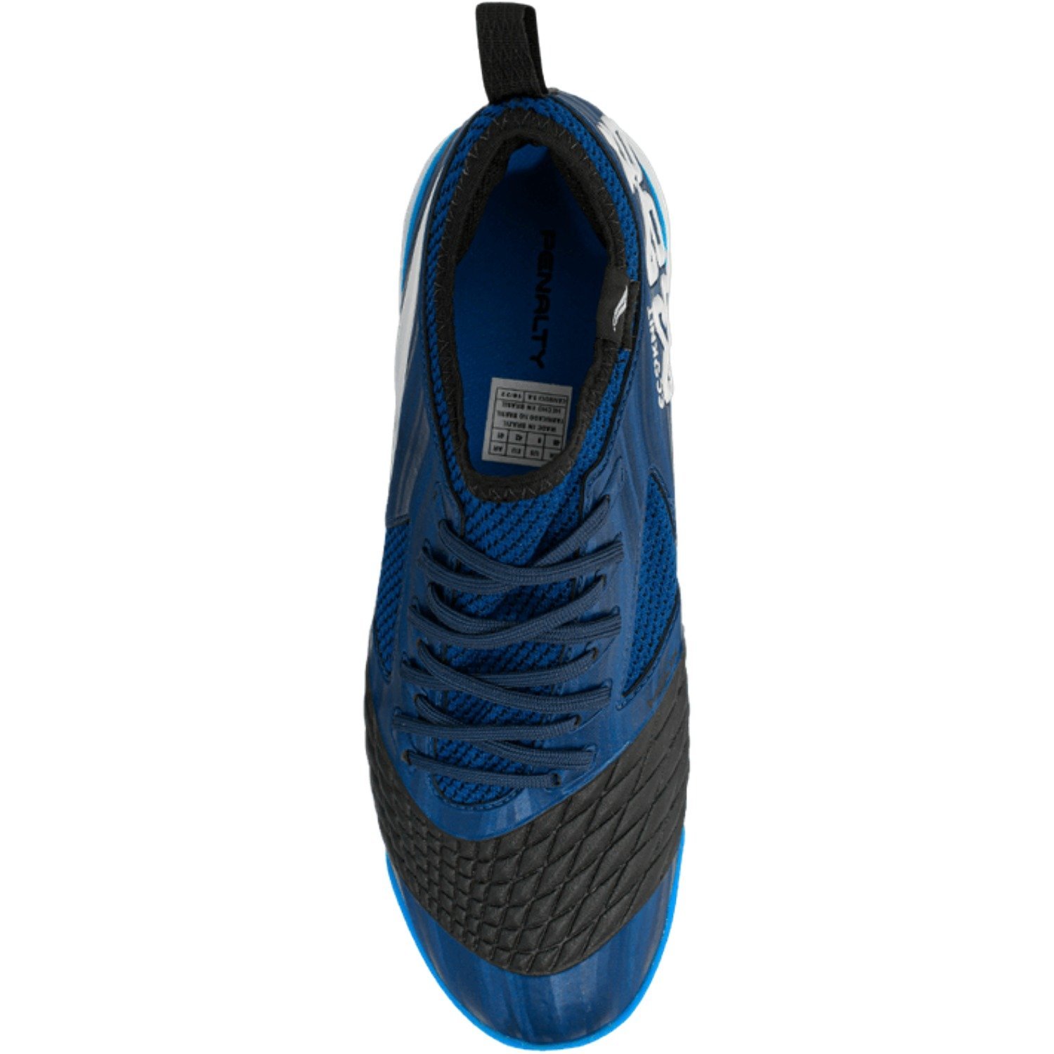 Chuteira Futsal Penalty Max 1000 Ecoknit Masculino Azul 3