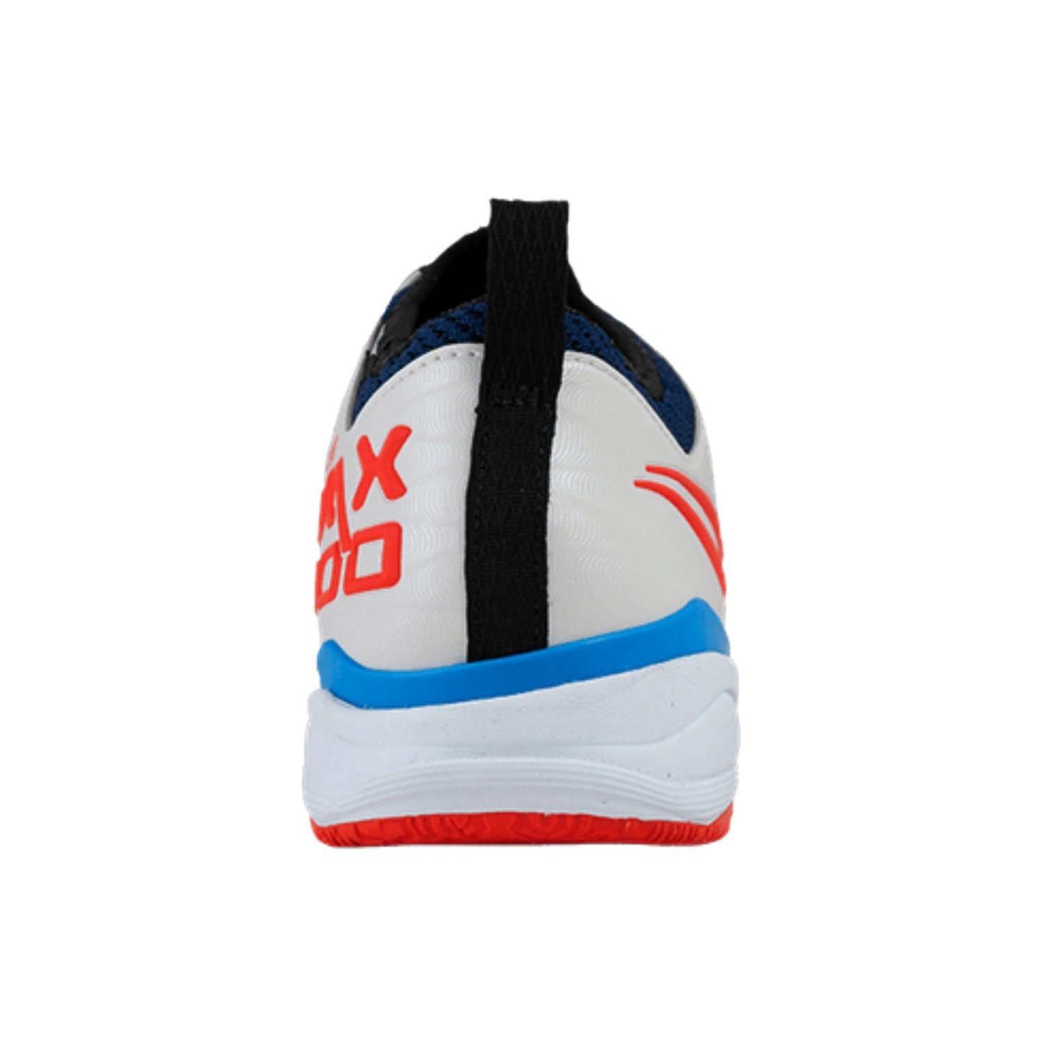 Chuteira Futsal Penalty Max 1000 Ecoknit Masculino Branco/Azul/Laranja 5
