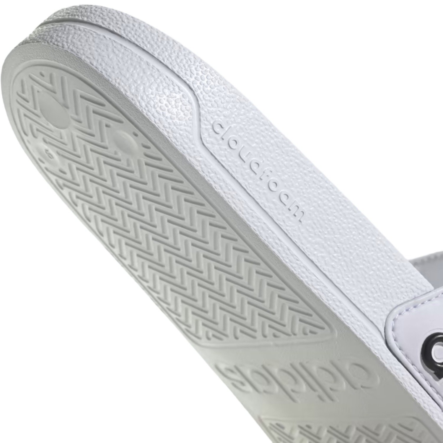 Chinelo Adidas Adilette Shower Branco/Preto 4
