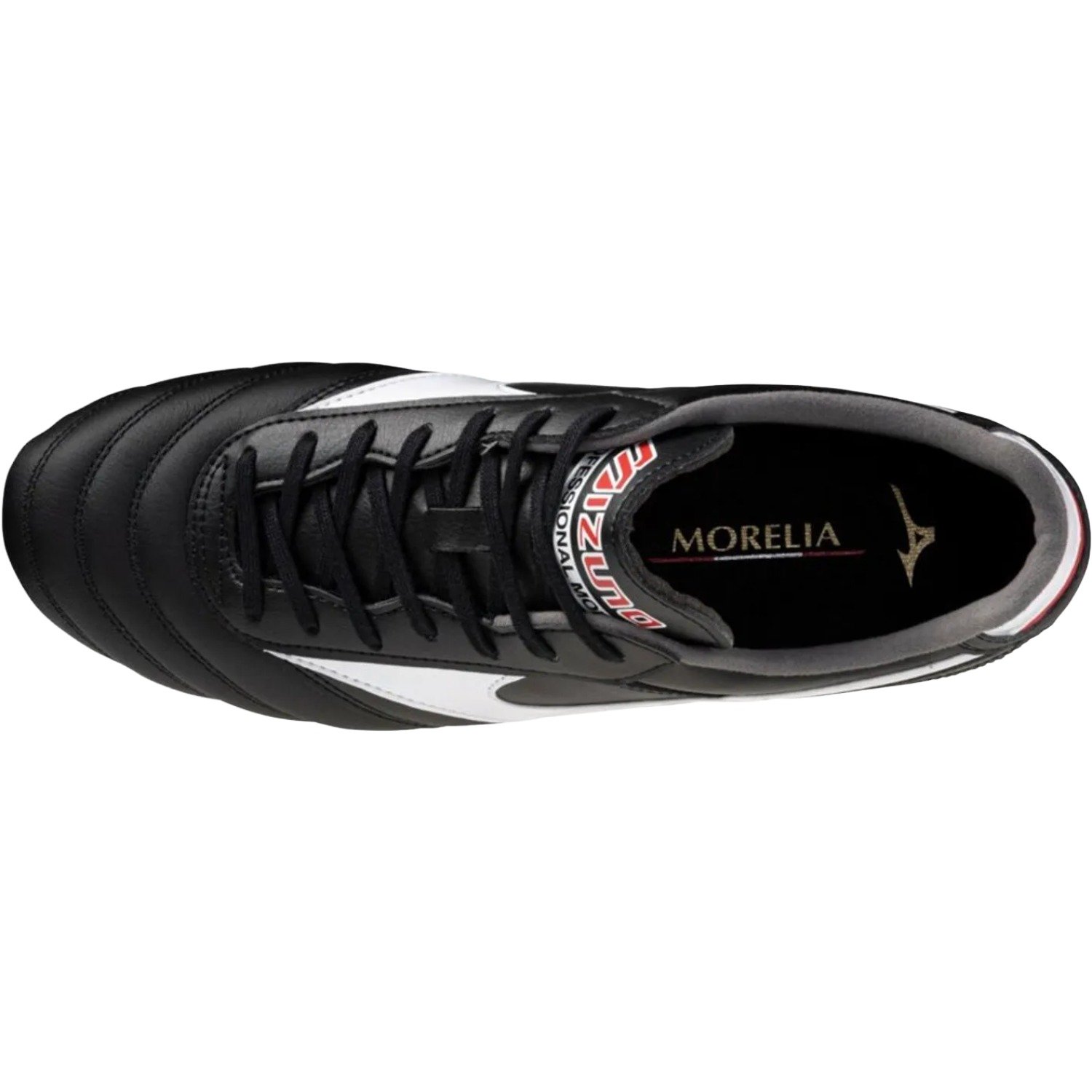 Chuteira Campo Mizuno Morelia II Pro Masculino Preto 5