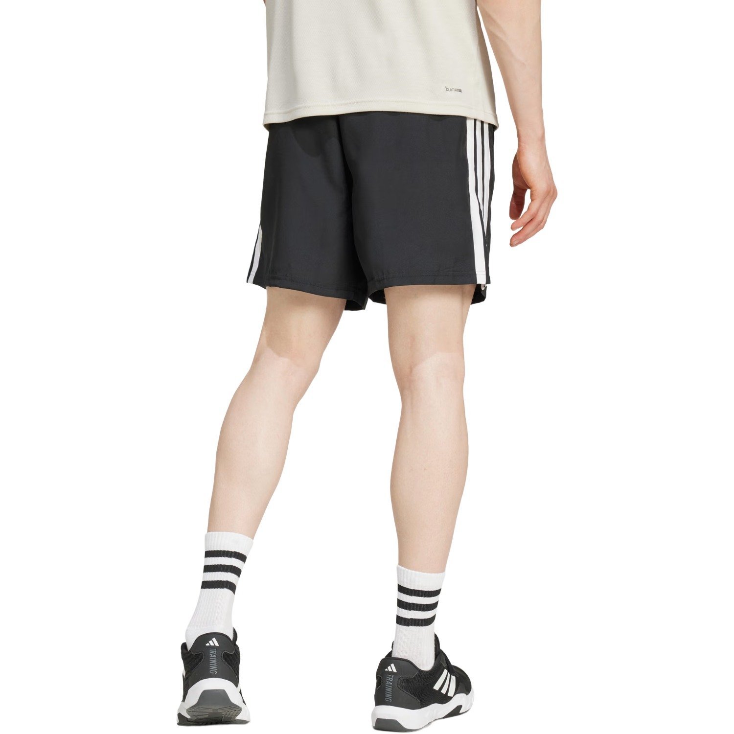 Shorts Adidas Bold 3 Listras Masculino Preto 3