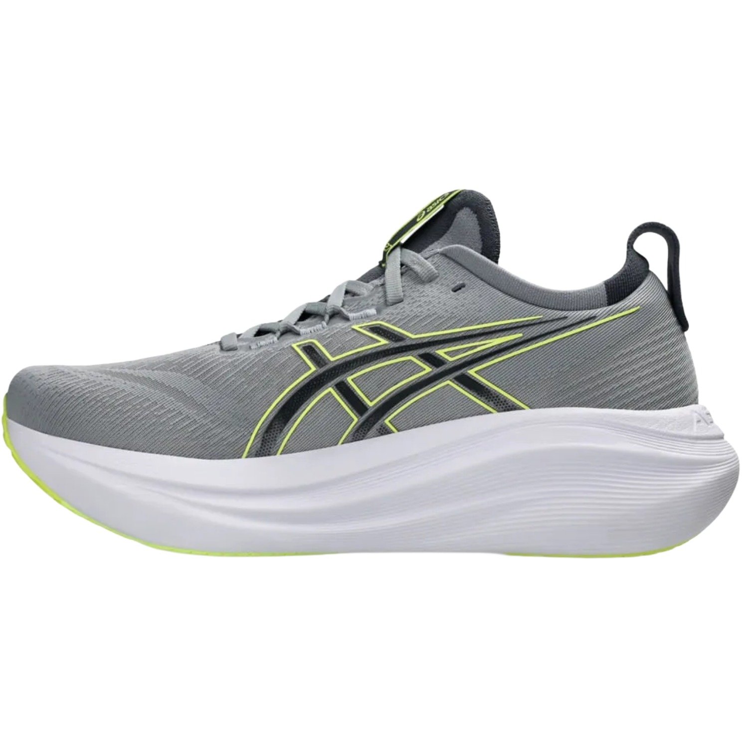 Tênis Asics Gel Nimbus 27 Masculino Cinza/Amarelo 2