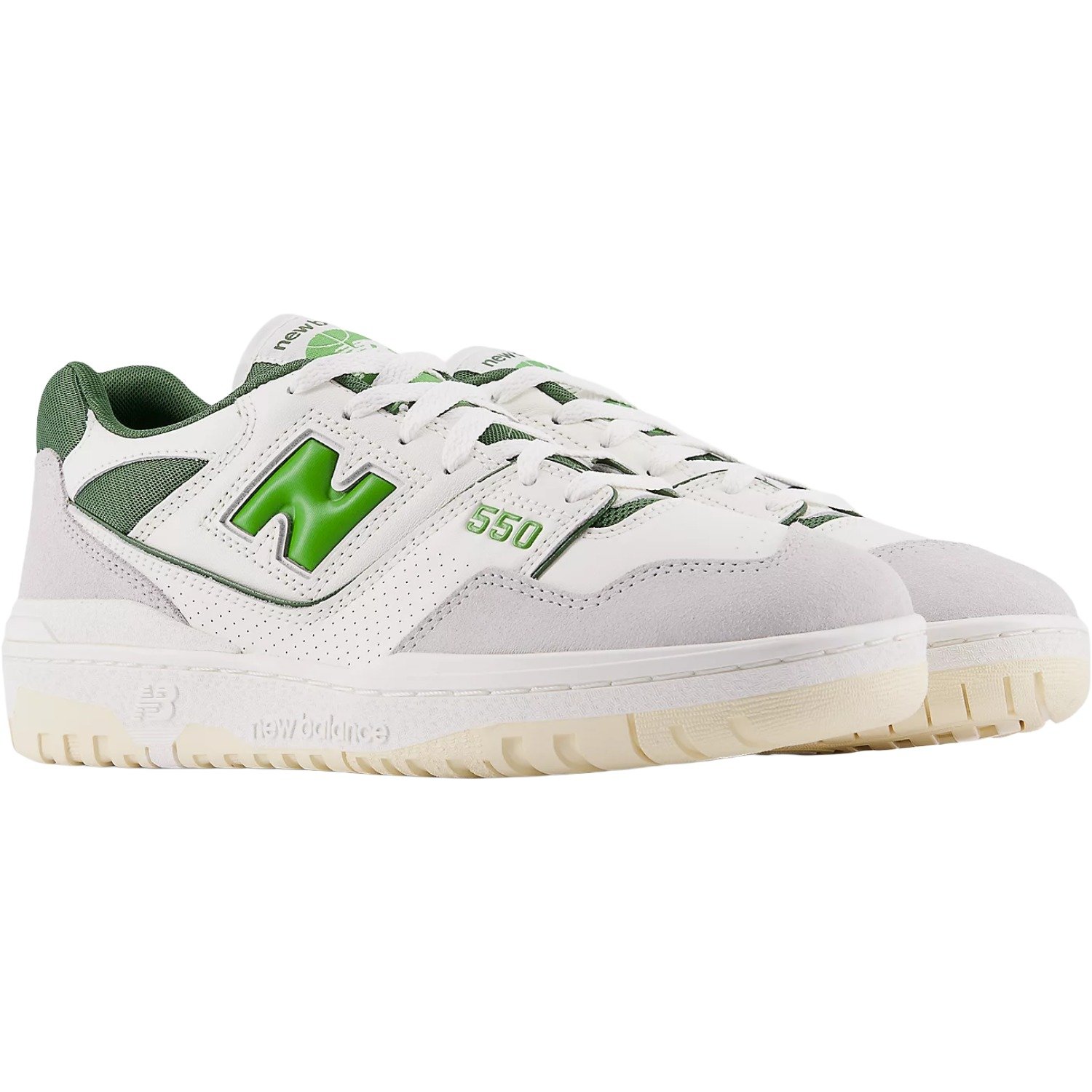 Tênis New Balance 550 Masculino Branco/Verde 4