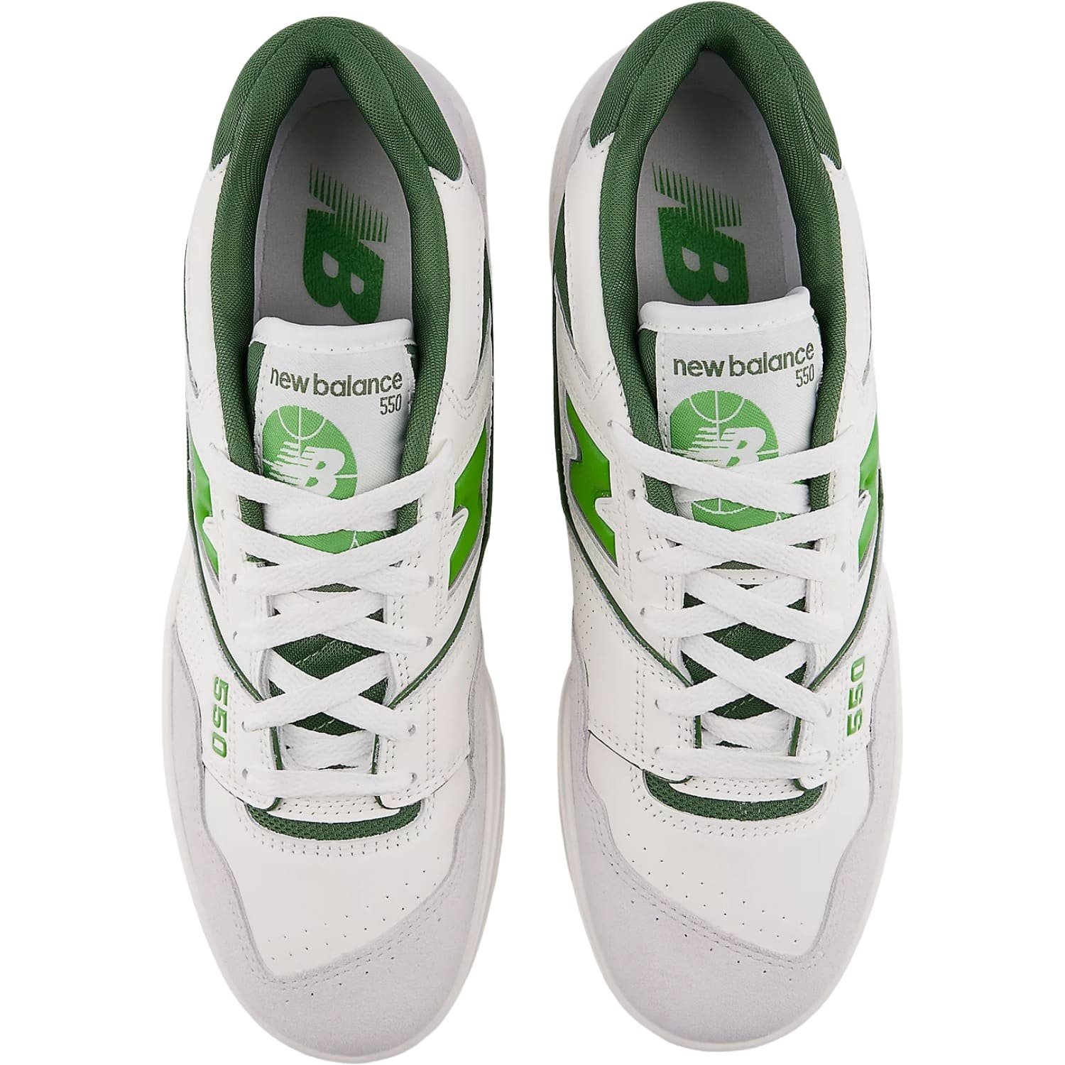 Tênis New Balance 550 Masculino Branco/Verde 5
